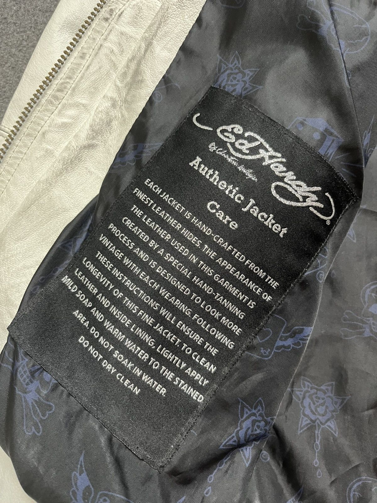 Ed Hardy Ed Hardy leather jacket Size US L / EU 52-54 / 3 - 12 Thumbnail