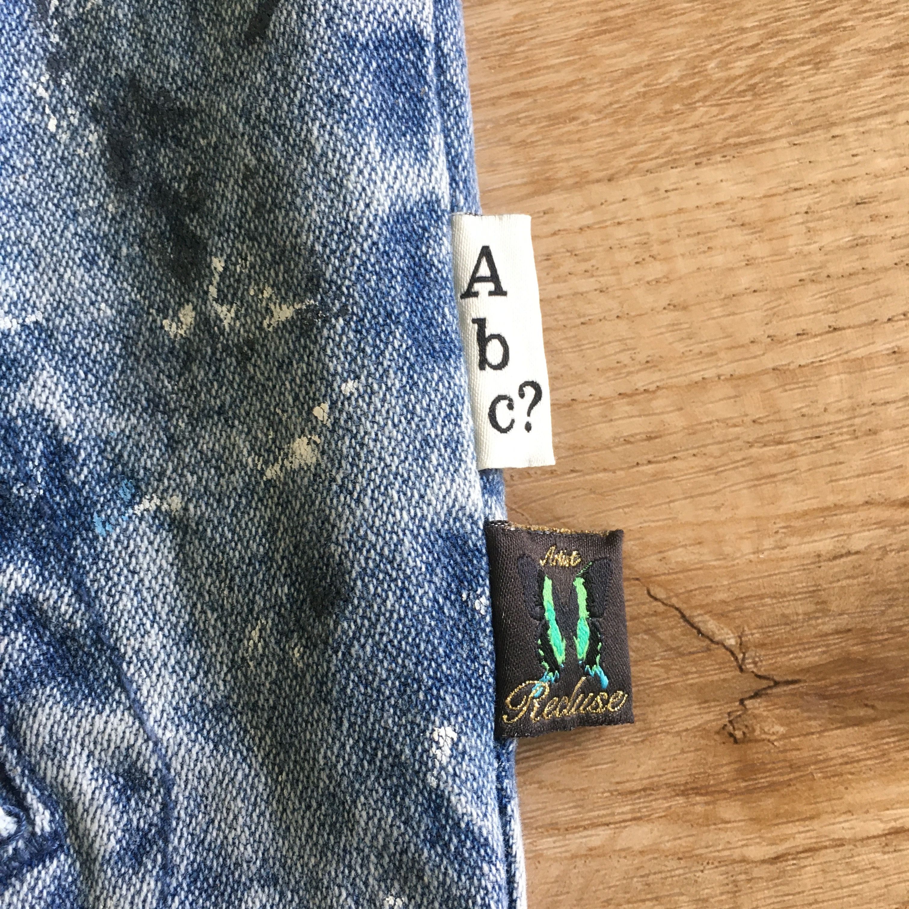 Advisory Board Crystals × Guess Abc. x Guess "Abc?" Painter's Denim Jacket Size US S / EU 44-46 / 1 - 5 Thumbnail