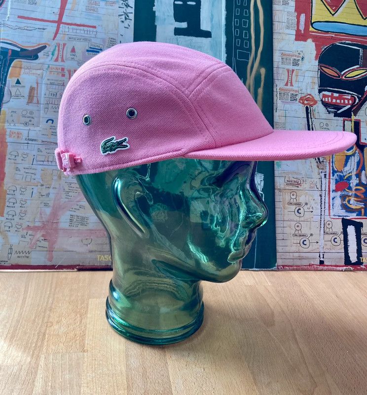 Lacoste pink girolle cap casquette pique new ds hat Size ONE SIZE - 1 Thumbnail
