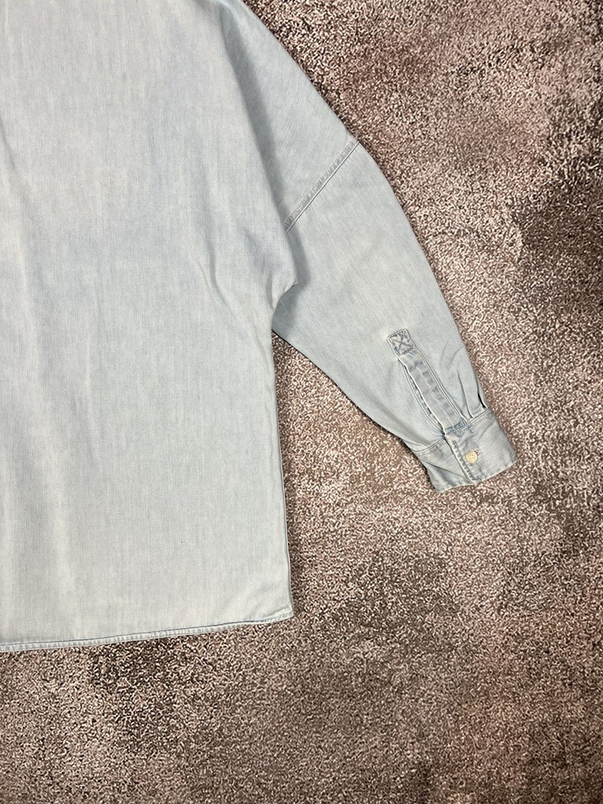 Acne Studios Acne Studios Jetson oversized denim shirt Size S / US 4 / IT 40 - 13 Thumbnail