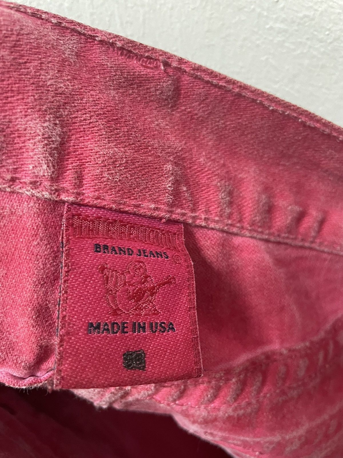 True Religion Vintage TRUE RELIGION Short Pants Red USA Size US 36 / EU 52 - 7 Thumbnail