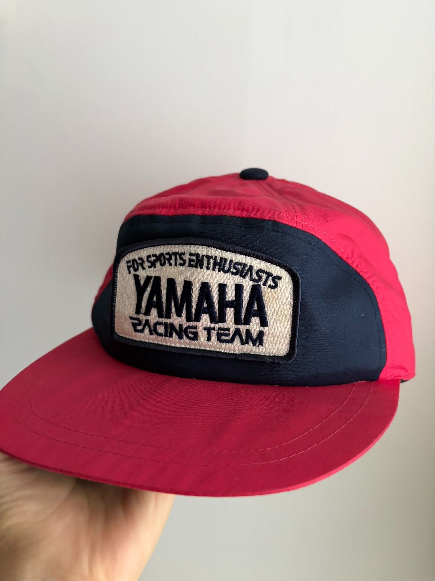 Vintage 80s Vintage Yamaha Pink Earmuff Cap Size ONE SIZE - 1 Thumbnail