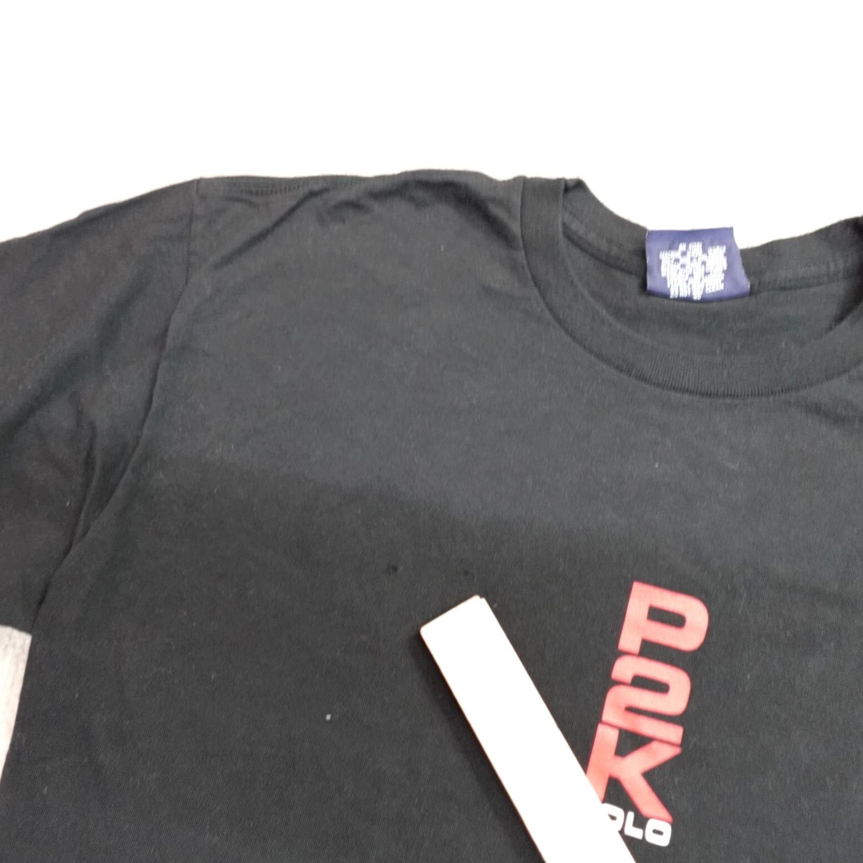 Vintage VINTAGE Polo Sport Shirt Men M Black Short Sleeve Crew Neck Cotton Jersey Polo Sport Shirt Size US M / EU 48-50 / 2 - 4 Thumbnail