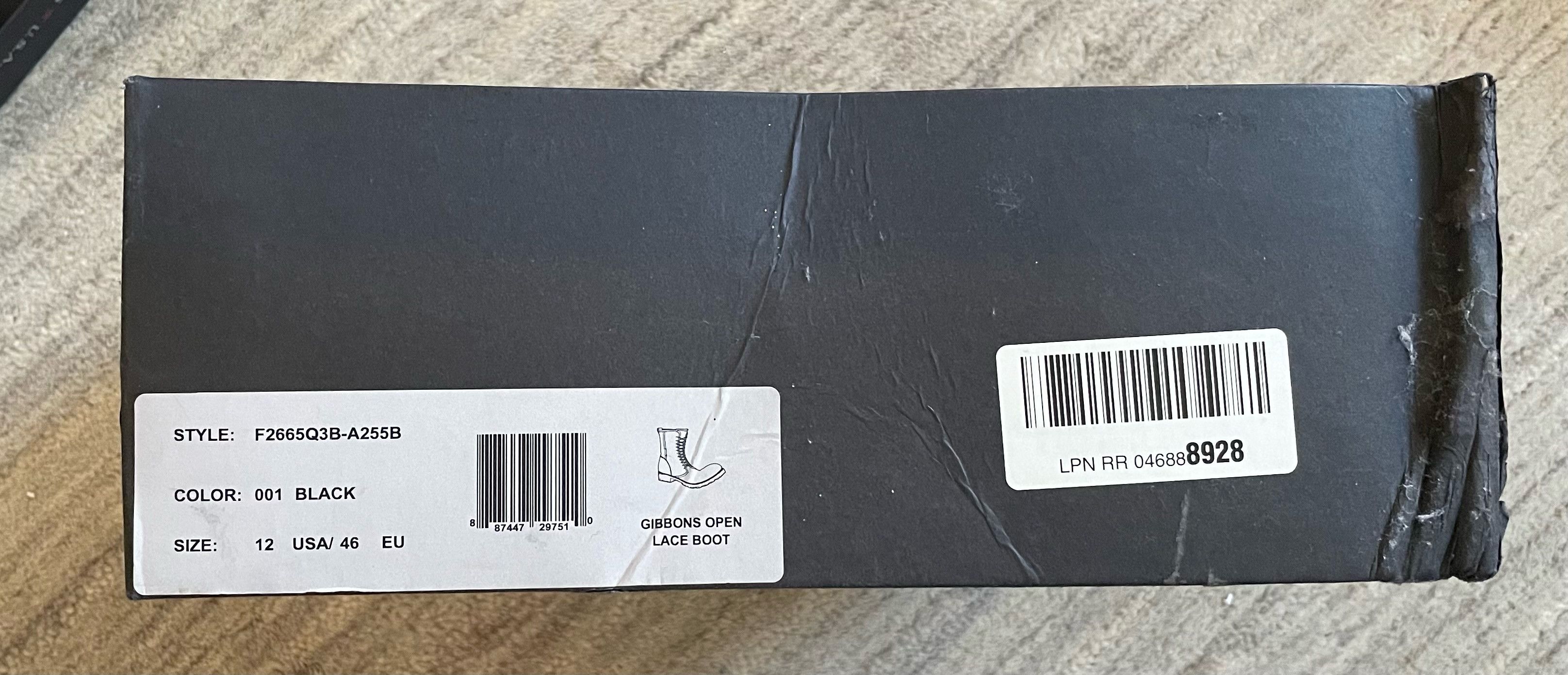 John Varvatos Gibbons Open Lace Combat Boot Size US 12 / EU 45 - 4 Thumbnail