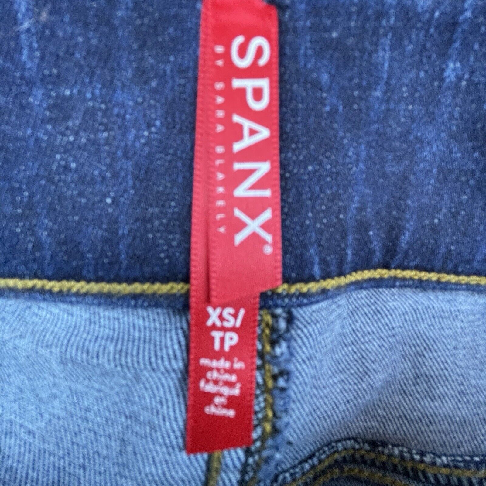 Spanx Spanx Jeans Womens Extra Small Cropped Flare Jegging Stretch Size 25" / US 0 / IT 36 - 3 Thumbnail