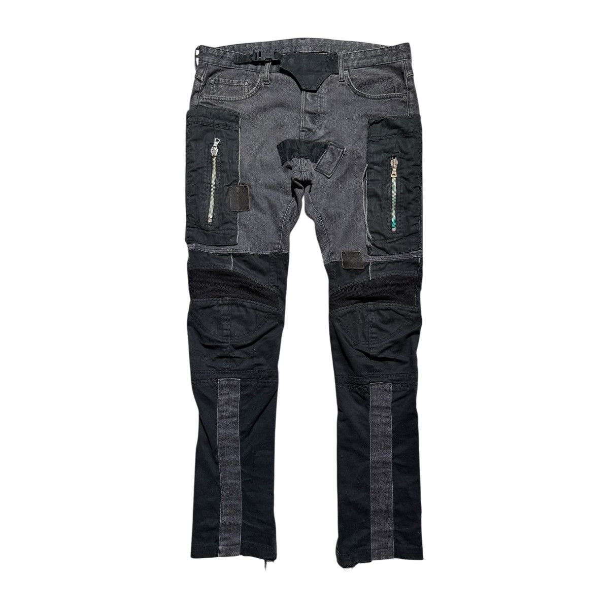 DREAMMODE mixed media patchwork denim