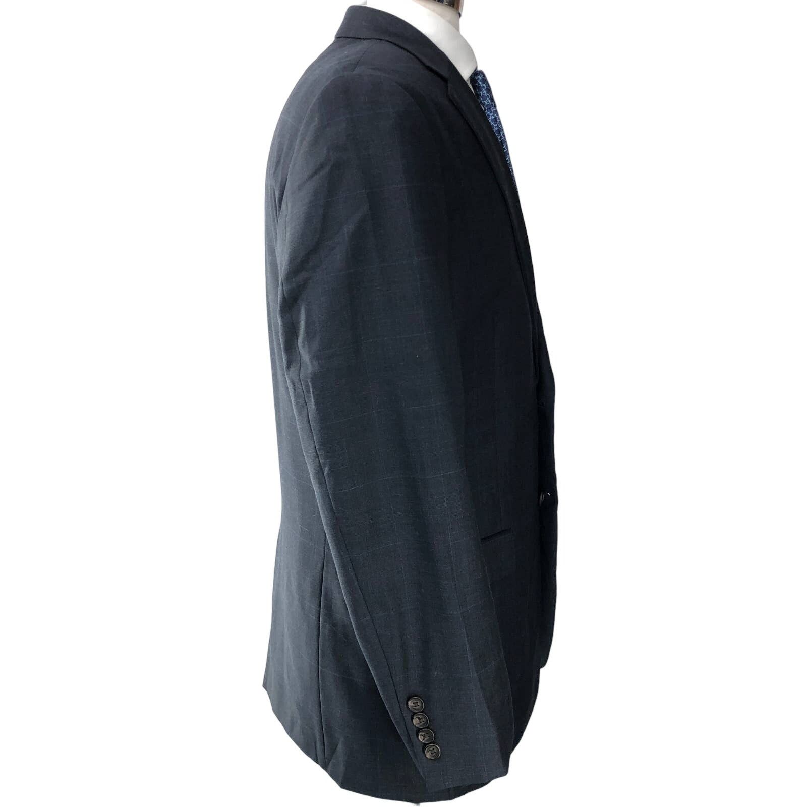 Lauren Ralph Lauren Ralph Lauren LRL Mens Size 40R Sport Coat Blazer Jacket Gray Size 40R - 10 Thumbnail