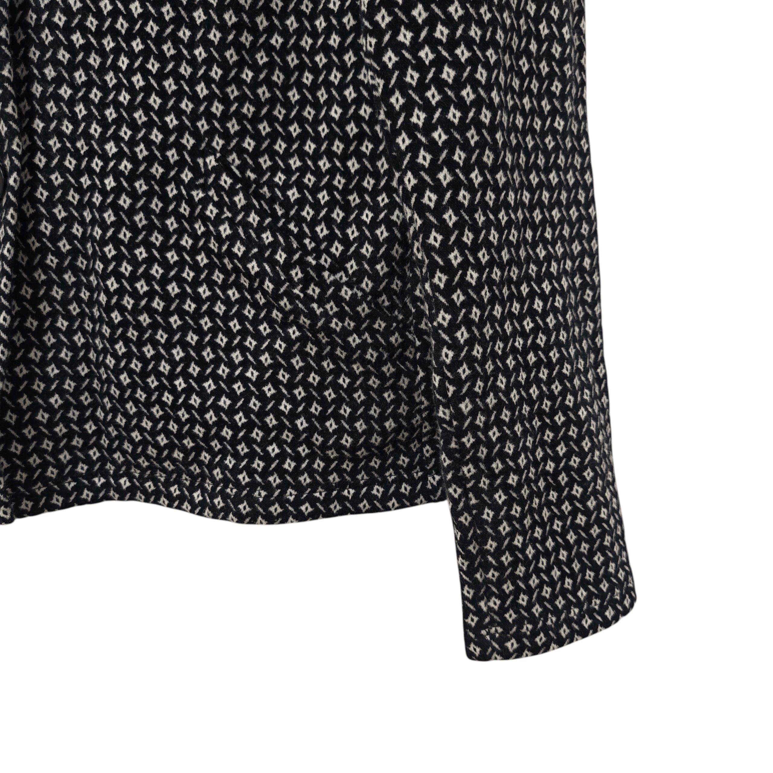 agnes b. Agnes B. Paris Geometric Knit Jacket Size L / US 10 / IT 46 - 3 Thumbnail