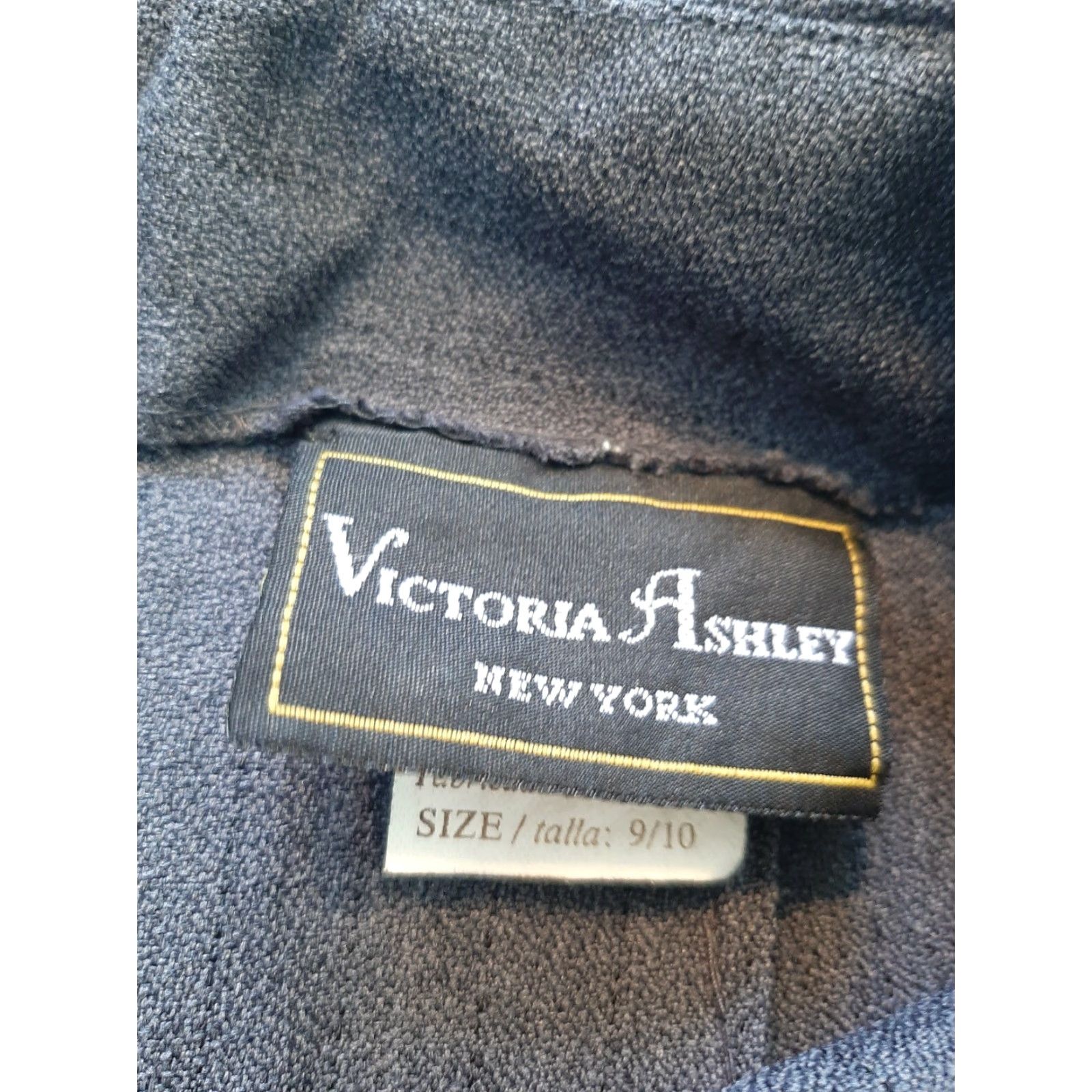Vintage Grays Dress Pants Womens Gray Size 9/10 Polyester Lined Solid Business Casual Workwear Size 30" / US 8 / IT 44 - 4 Thumbnail