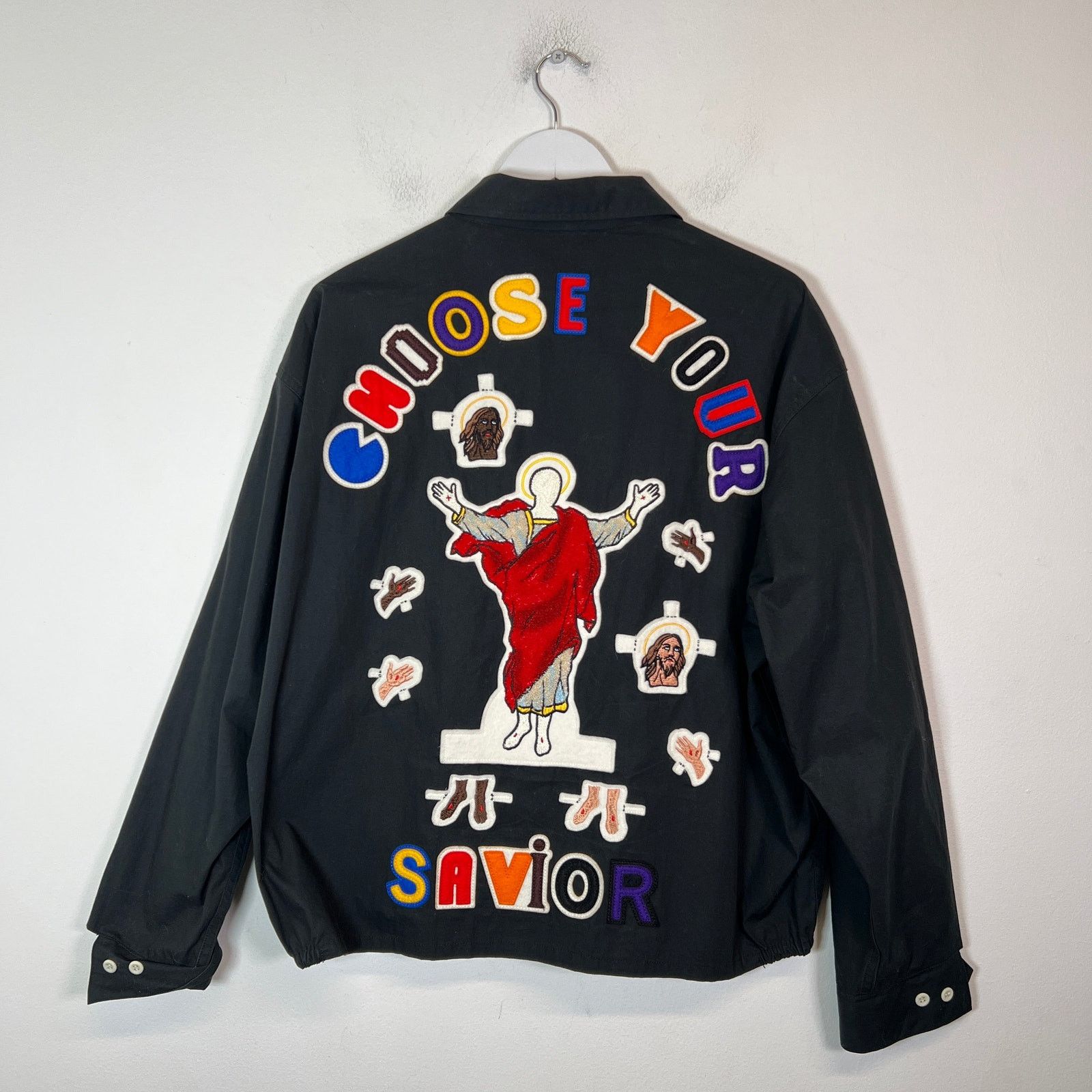 DENIM TEARS × Saint Michael Saint Michael x Denim Tears 'Choose Your Savior' Work Jacket Size US M / EU 48-50 / 2 - 3 Thumbnail