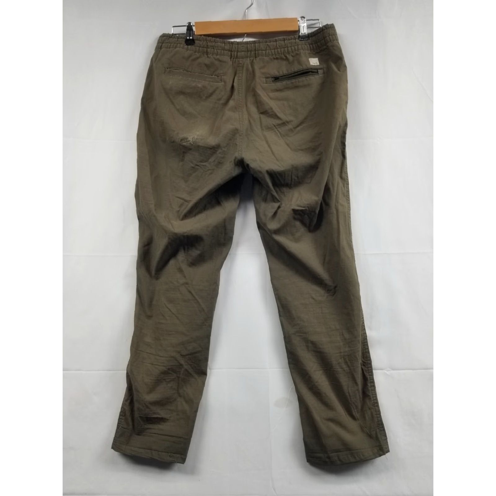 Vuori Vuori Men's Jogger Pants S Brown Ripstop Canvas DuraTerra Climber See Pics Size US 29 - 2 Thumbnail