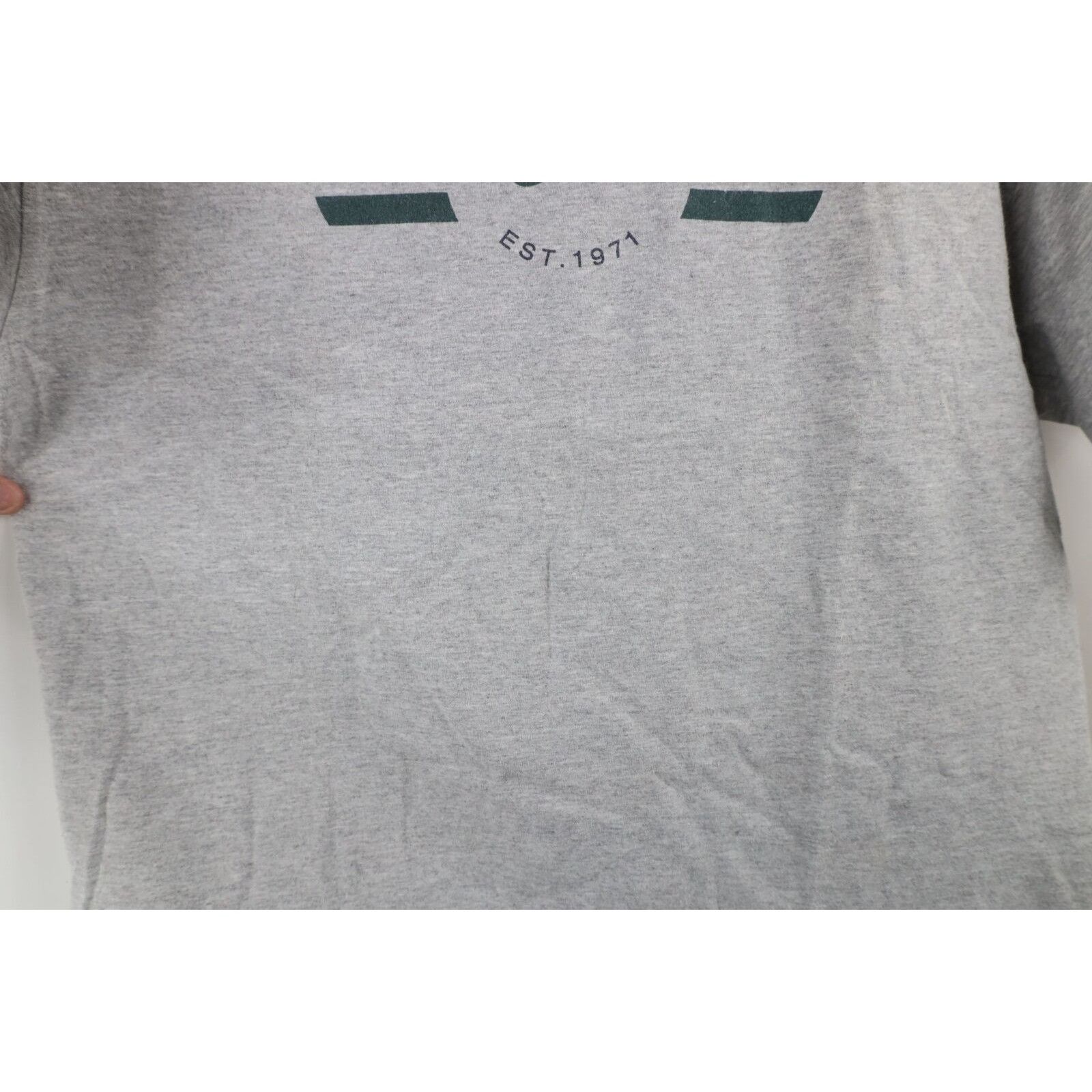 Nike × Vintage Vintage 90s Nike Travis Scott Center Swoosh T-Shirt Size US L / EU 52-54 / 3 - 5 Thumbnail