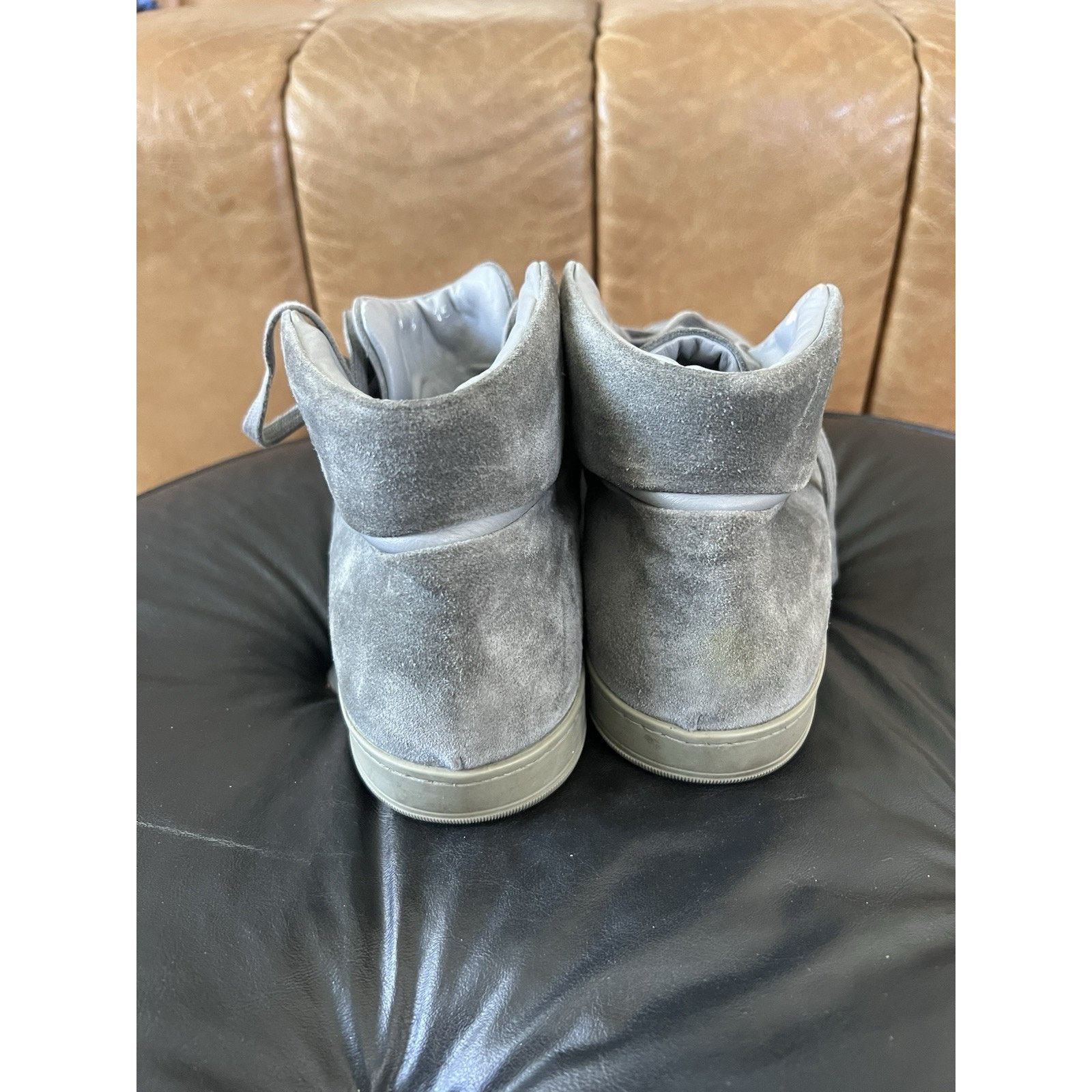 Other Lavati Gray Italian Leather Sneackers US 11 Size US 11 / EU 44 - 5 Thumbnail