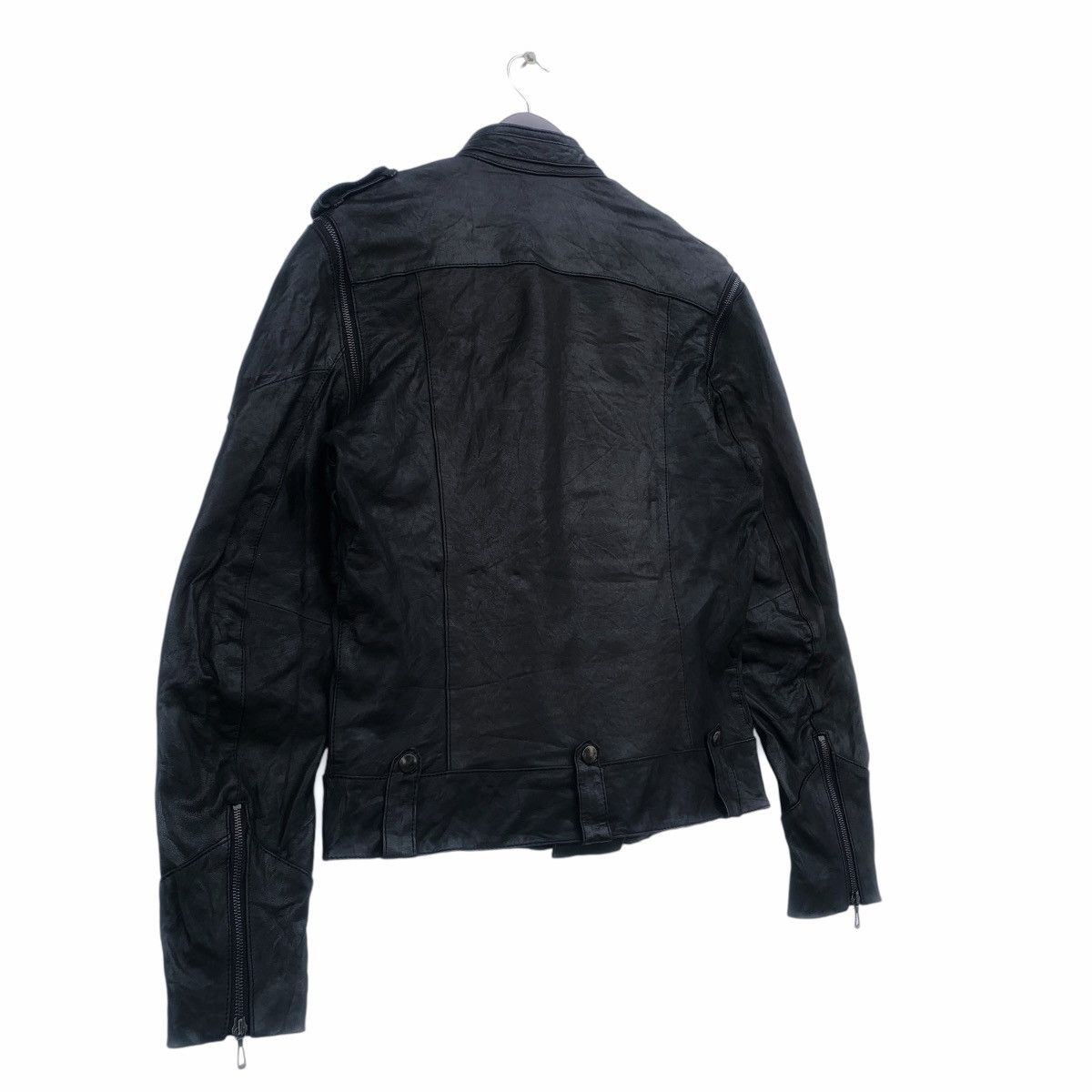 Tete Homme Tete Homme Issey Miyake Motorcycle Jacket Removable Sleeves Size US L / EU 52-54 / 3 - 4 Thumbnail