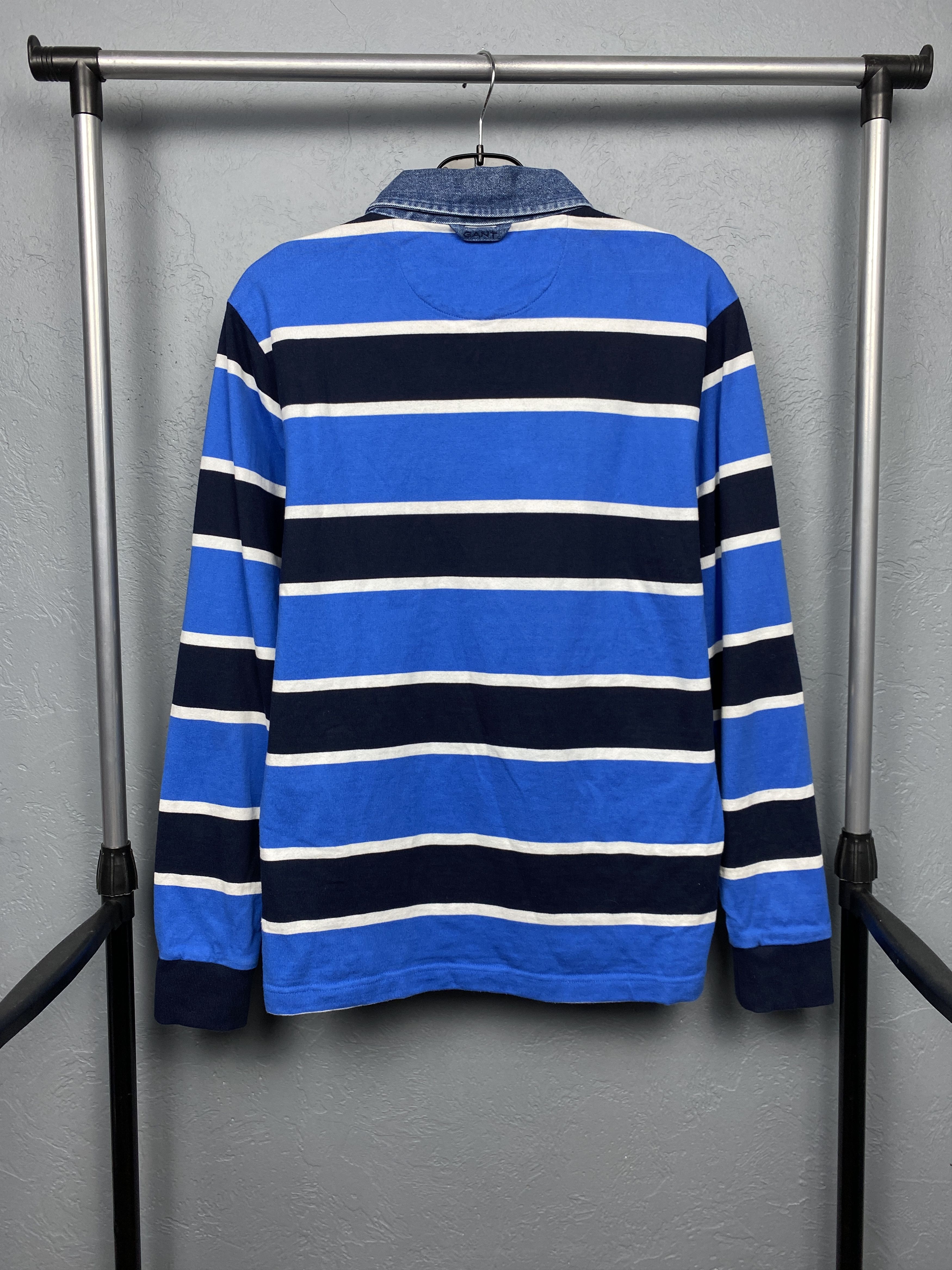 Gant Gant Vintage Mens Rugby Long Sleeve Polo Shirt Size US M / EU 48-50 / 2 - 7 Thumbnail