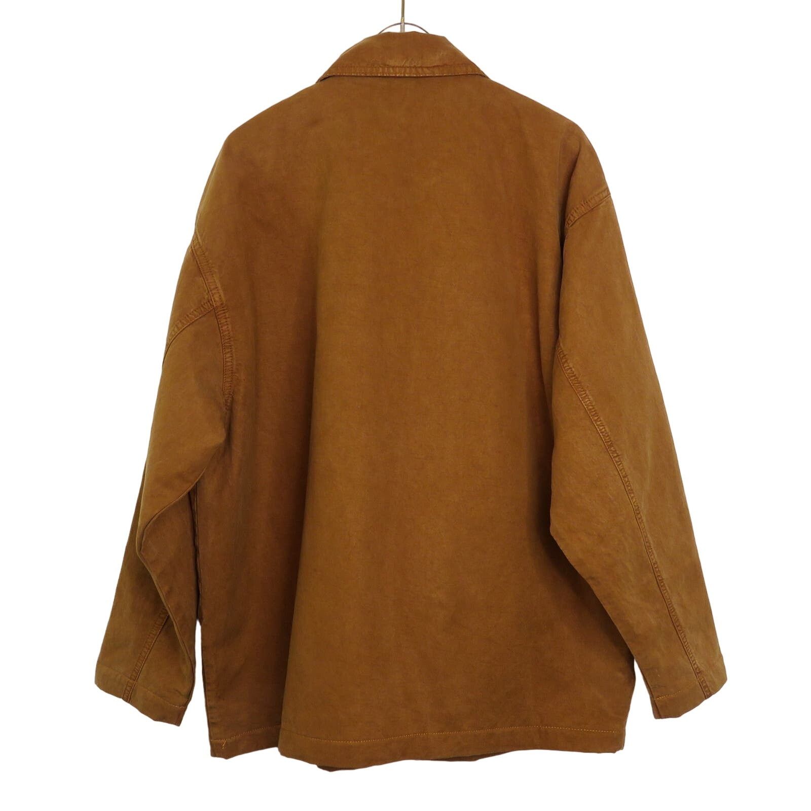 Good American Good American Chore Dropped Shoulder Utility Jacket Camel 1X Size XL / US 12-14 / IT 48-50 - 4 Thumbnail