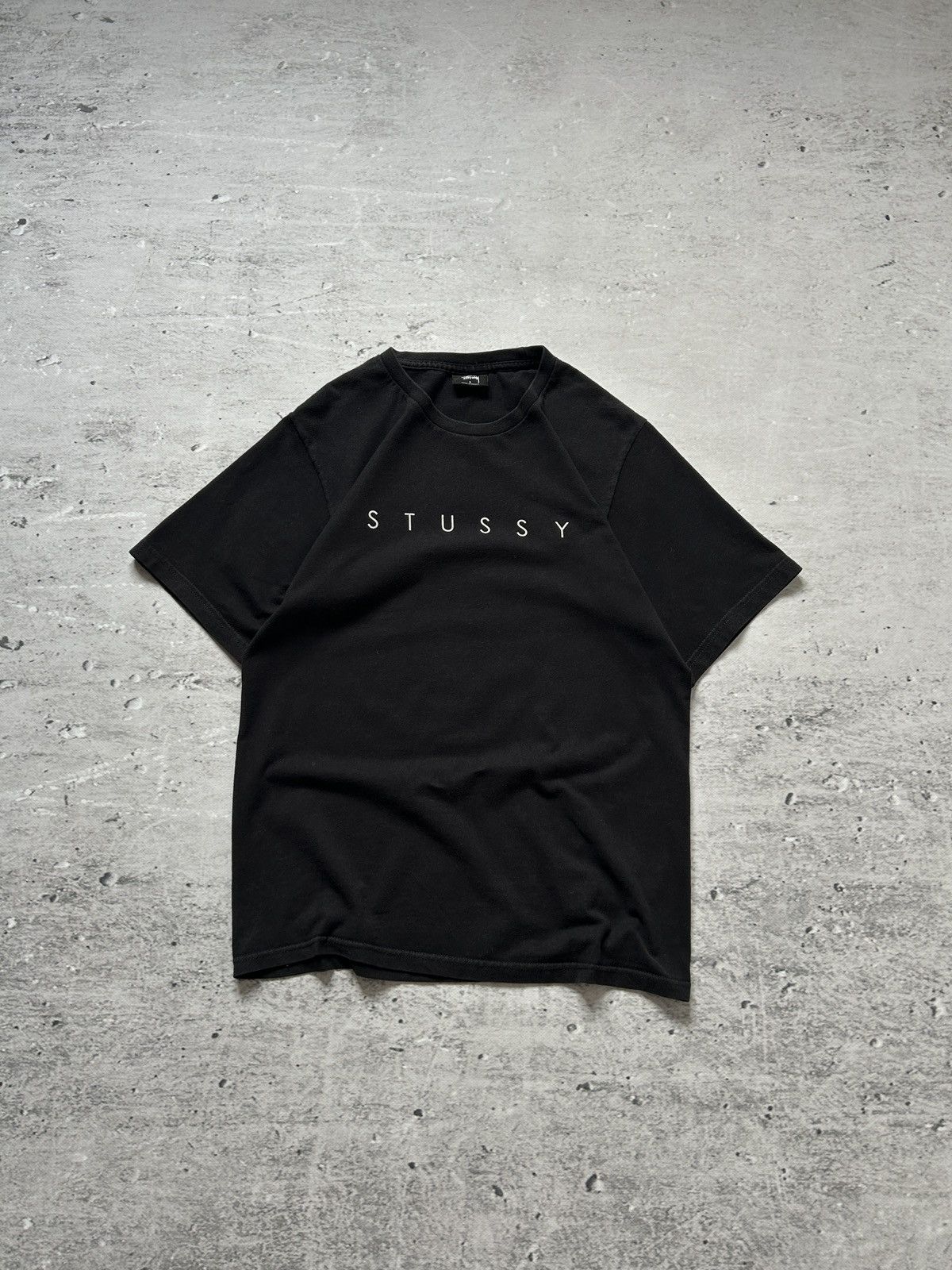 Hanes × Stussy × Vintage Vintage Bootleg Stussy Logo S T-shirt 