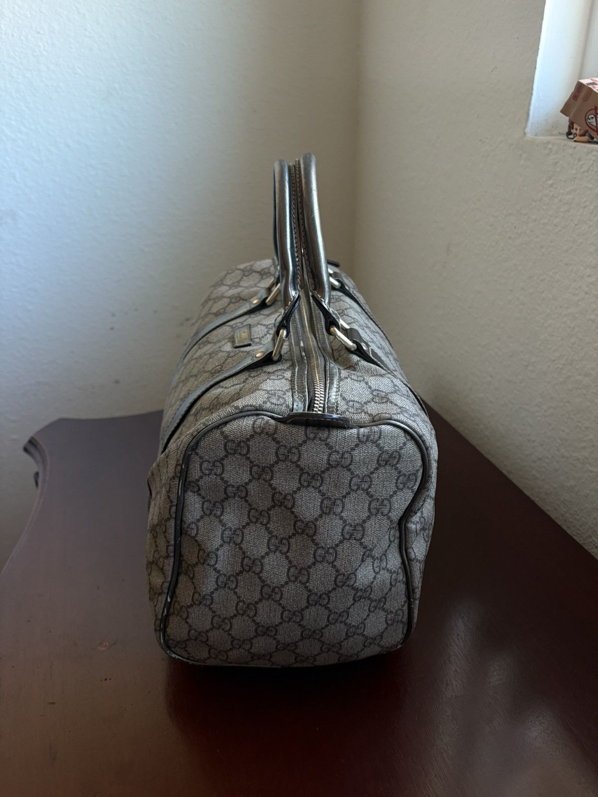 Gucci Gucci boston joy bag with silver leather Size ONE SIZE - 2 Thumbnail