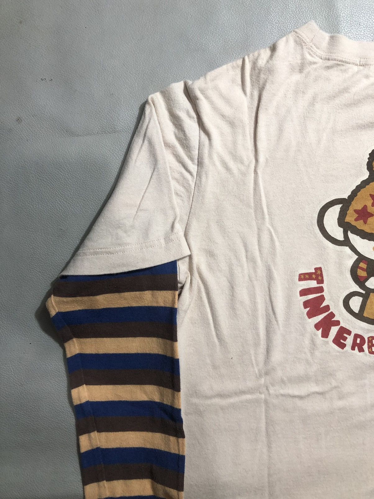 Japanese Brand Poem Double Layer Keep Out Tinkerbell LongSleeve tee Size US M / EU 48-50 / 2 - 7 Thumbnail