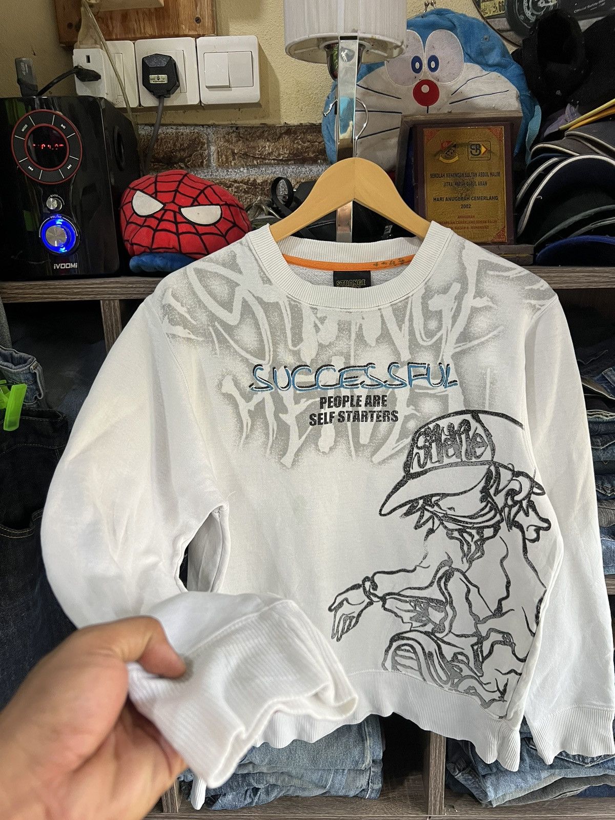 Japanese Brand 🔥Strange Heaven Succesful Crewneck Sweatshirt Size US M / EU 48-50 / 2 - 8 Thumbnail