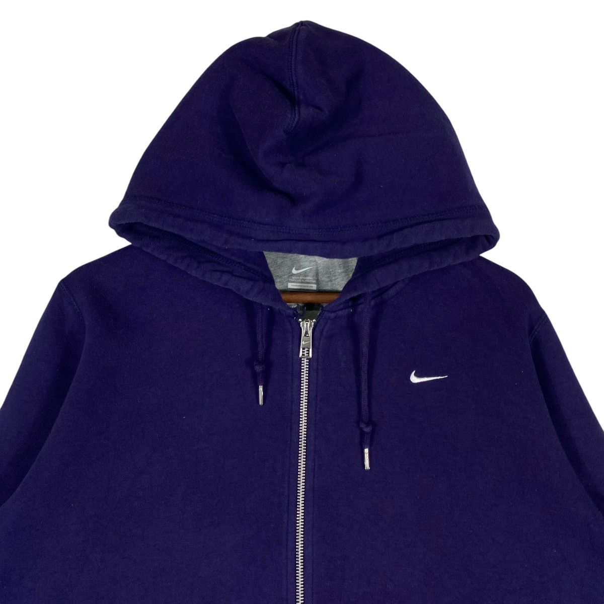 Nike × Vintage Vintage Nike Hoodie Sweatshirt Full Zip Purple Size XL Size US XL / EU 56 / 4 - 4 Thumbnail