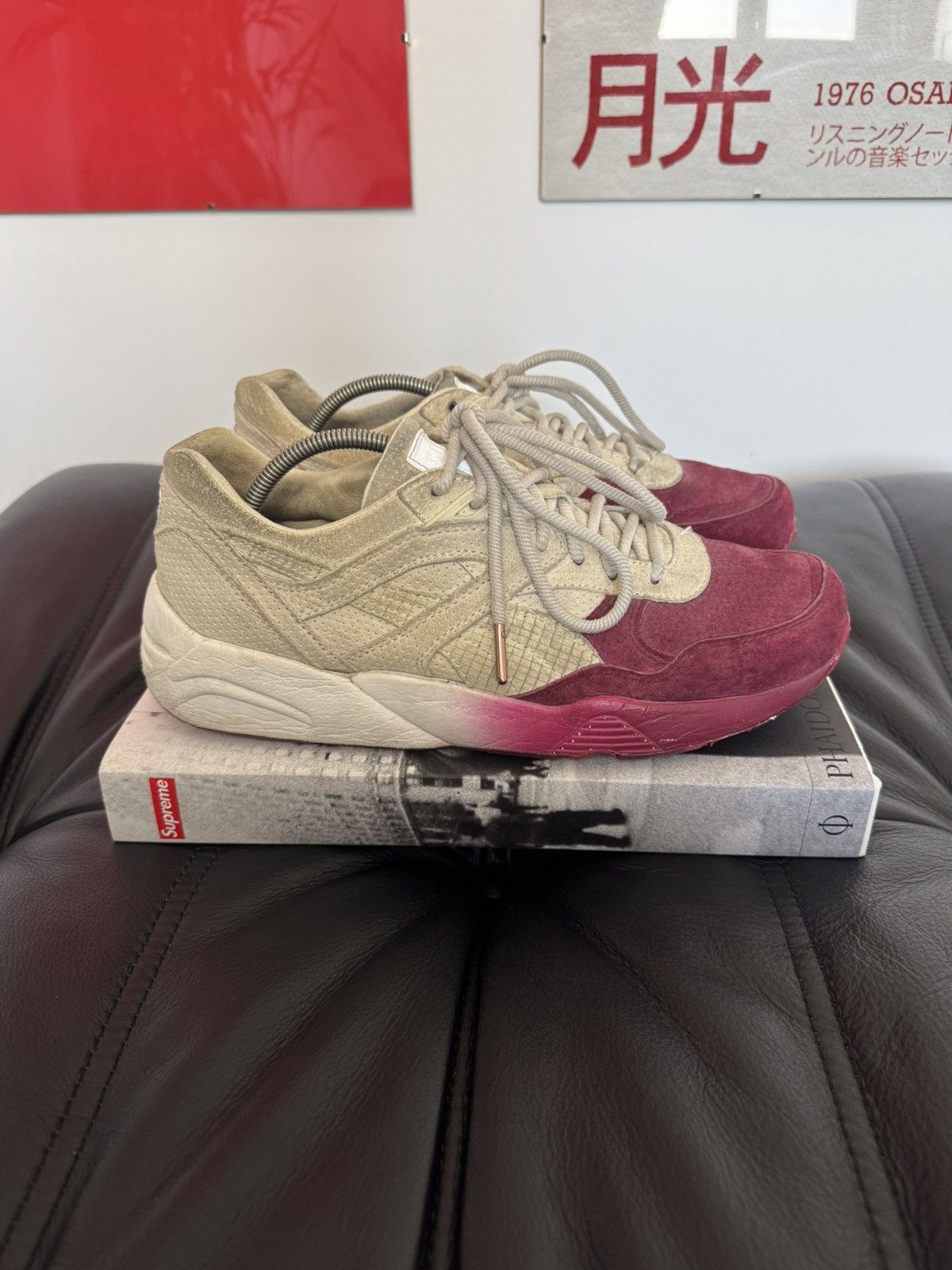 Kith Ronnie Fieg x Puma Tokyo Sakura Project Kith Collab Sneakers Size US 8 / EU 41 - 1 Thumbnail