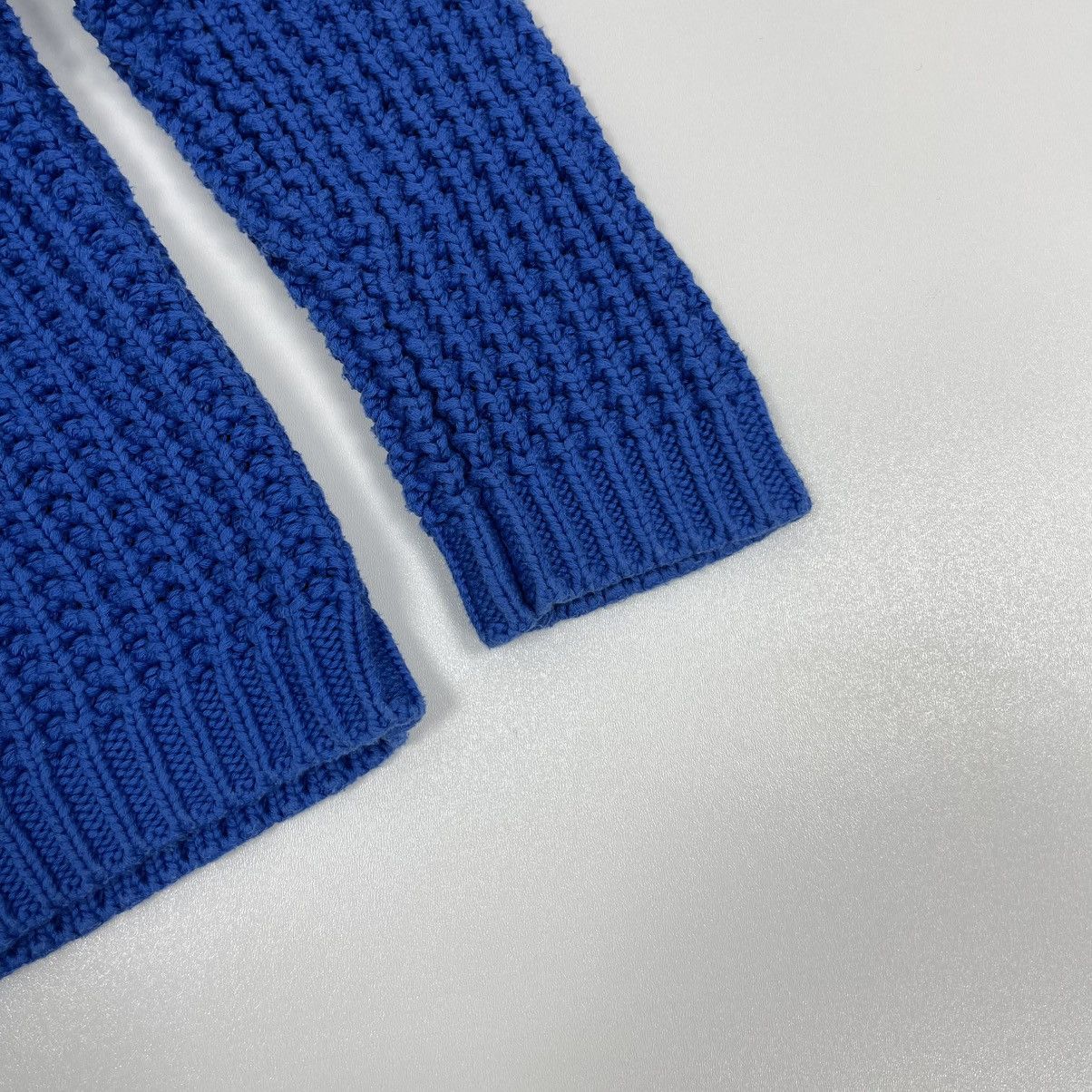 Acne Studios Acne Studios W Sapata Solid Waffle S13 Cotton Knit Sweater Size S / US 4 / IT 40 - 6 Thumbnail