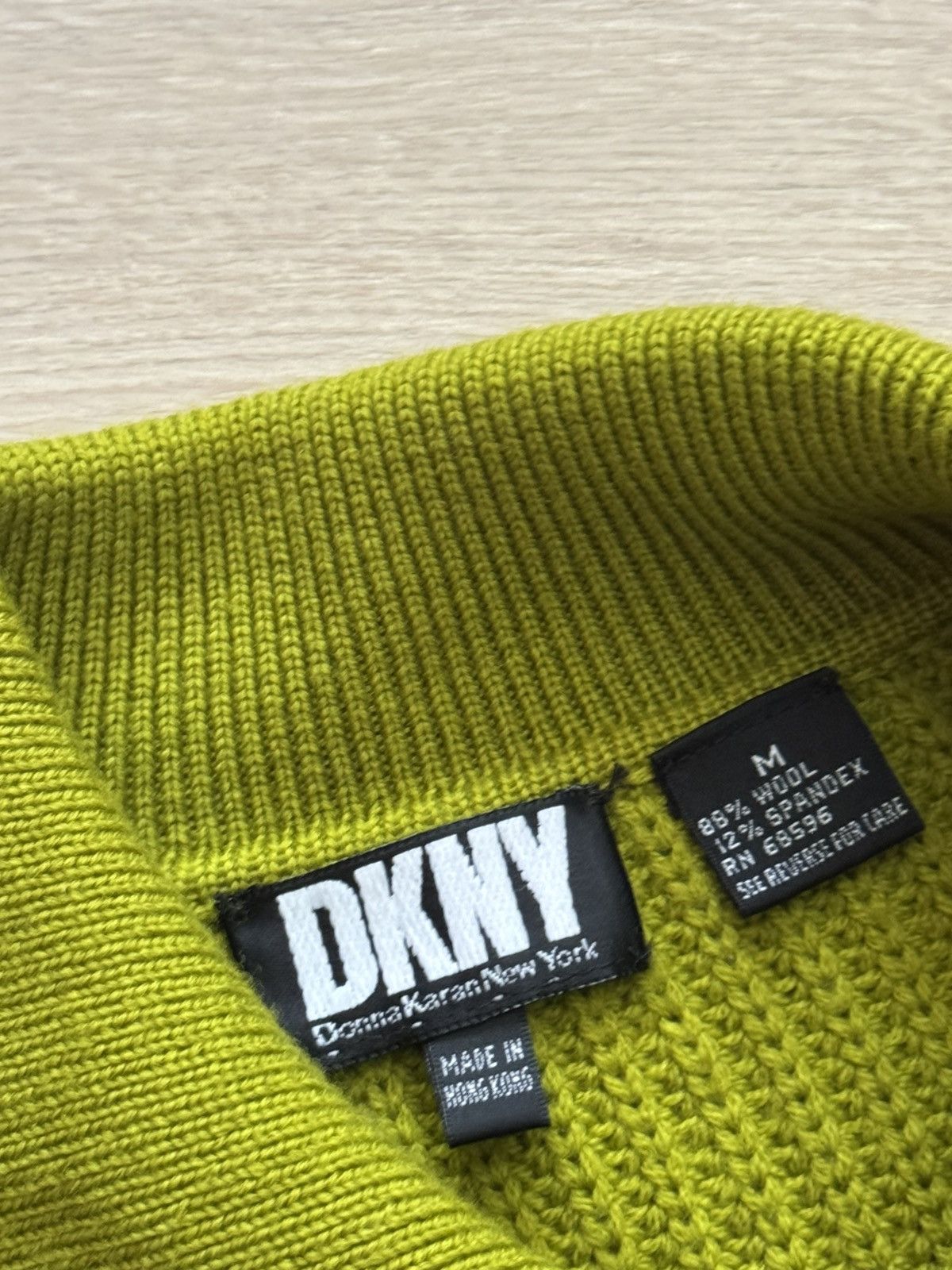 DKNY Vintage 90’s DKNY USA Designer Archival Wool Sweater Size US M / EU 48-50 / 2 - 8 Thumbnail