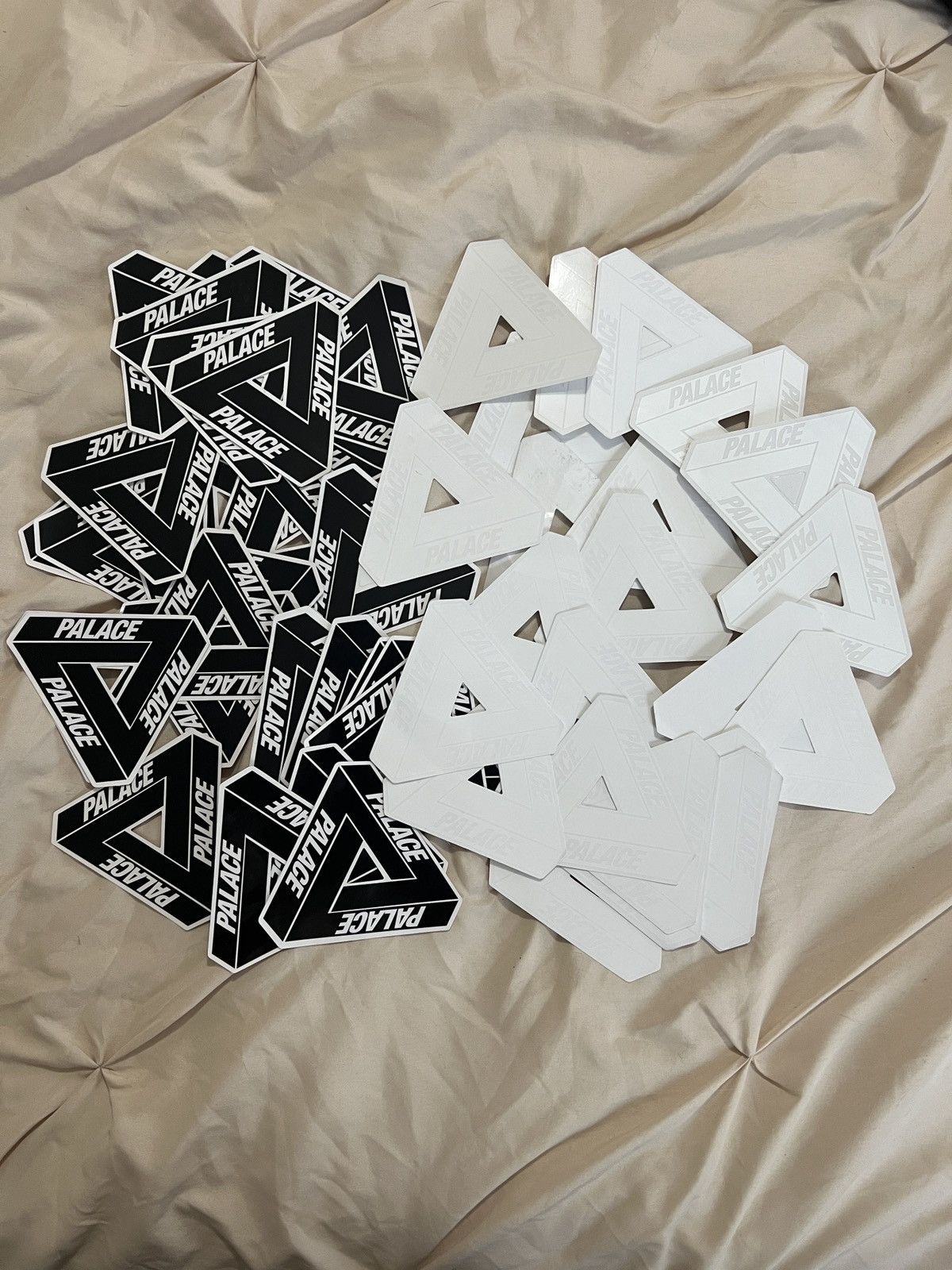 Palace Palace Triferg Stickers Black / White (50 count) | Grailed