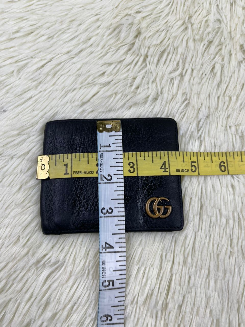 Gucci × Vintage Gucci GG Marmont Bi-Fold Leather Wallet Size ONE SIZE - 19 Thumbnail