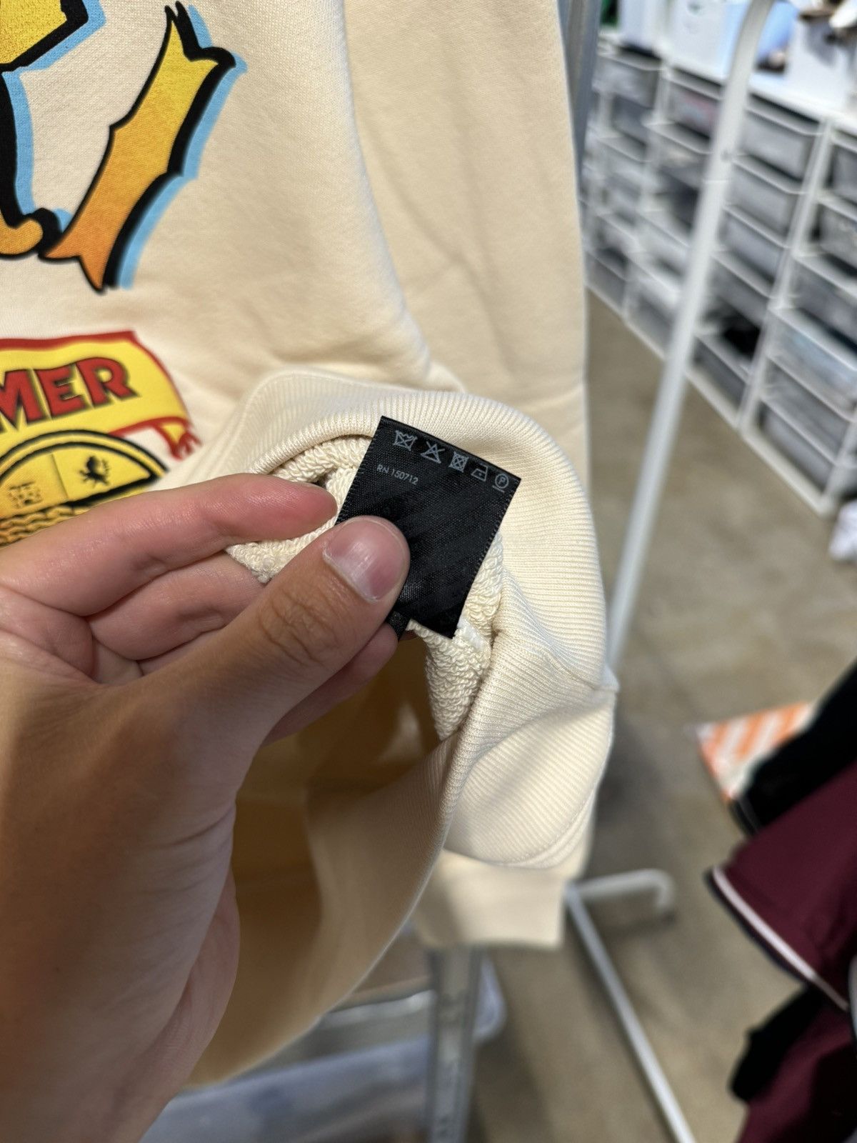 Amiri Amiri Logo Sweatshirt NEW 900$ Size US XL / EU 56 / 4 - 5 Thumbnail
