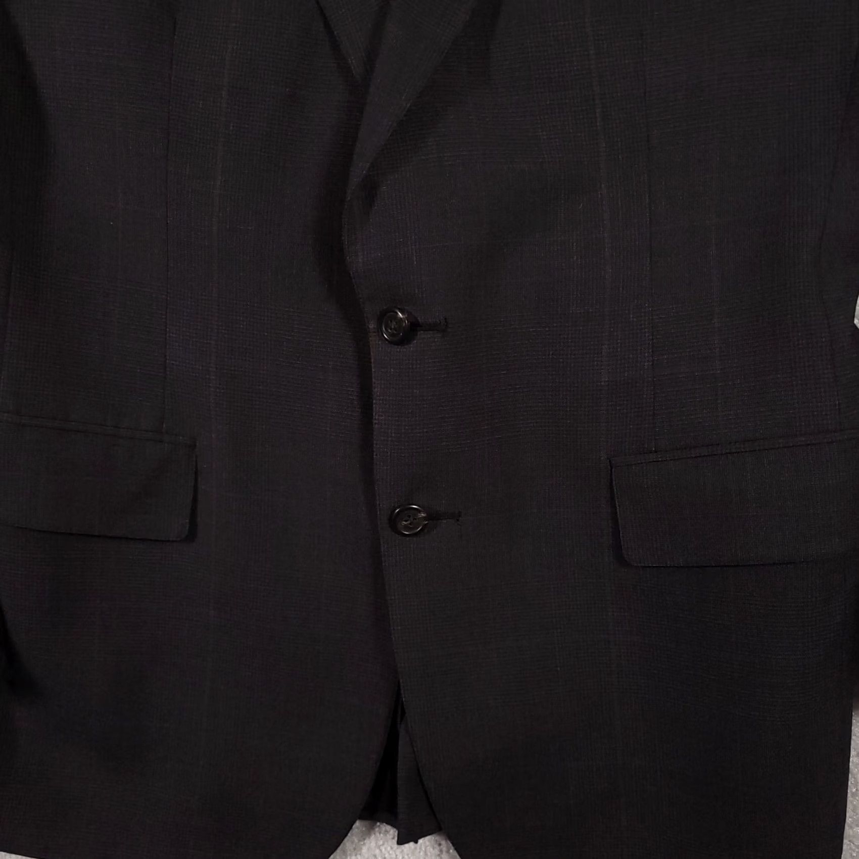Ralph Lauren Ralph Lauren Blazer Mens 40 Gray Pinstriped Wool Jacket USA University Club Single-Breasted Notch Lapel Formal Jacket Women? No Men Size US L / EU 52-54 / 3 - 4 Thumbnail