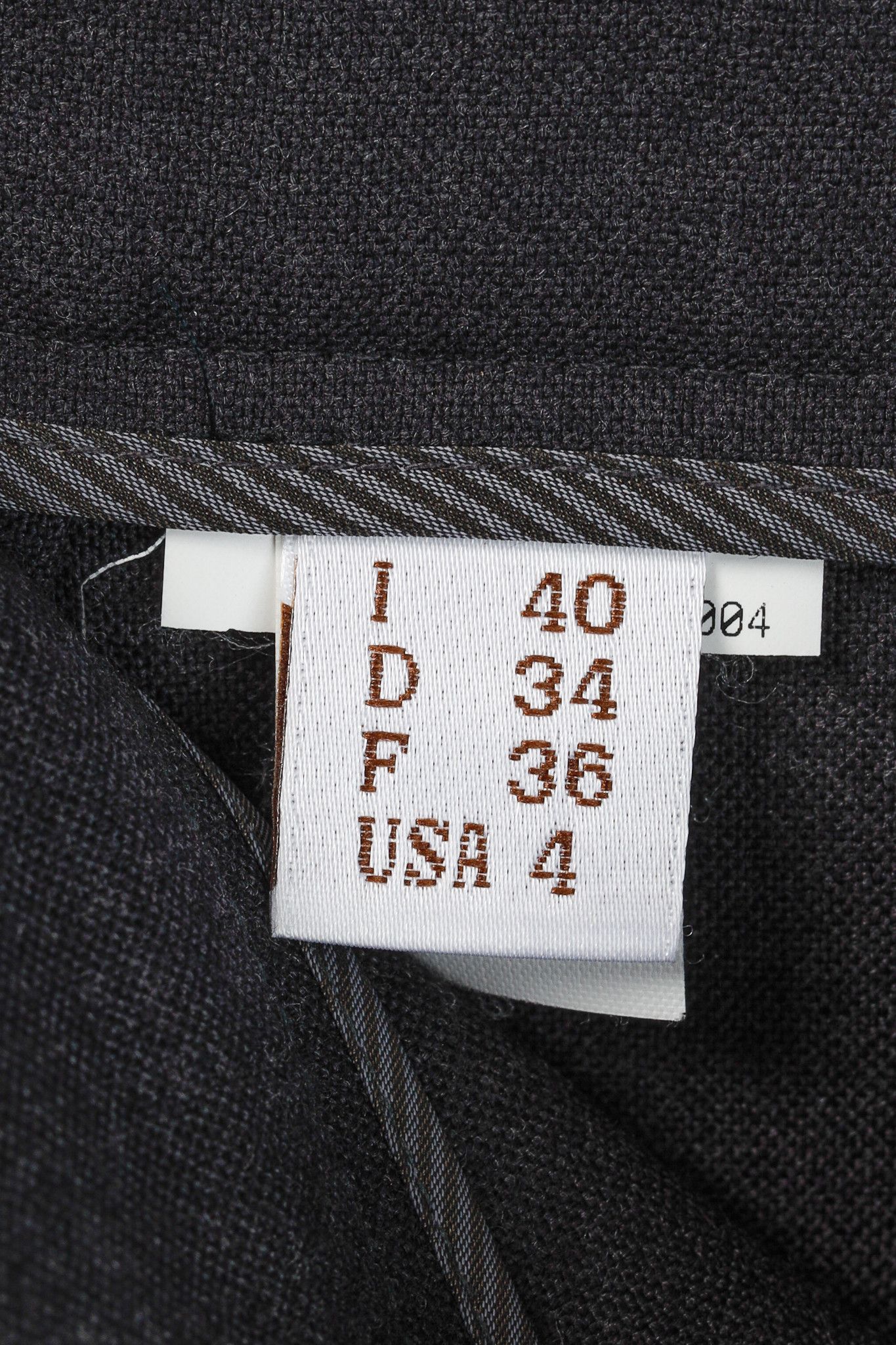 Brunello Cucinelli Brunello Cucinello Grey Wool Layered Fish-Tail Mini Skirt Size 27" / US 4 / IT 40 - 10 Thumbnail