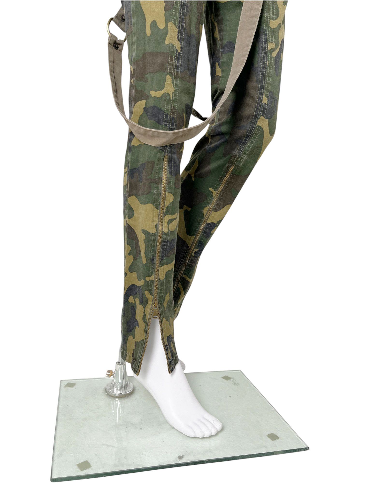 Dolce & Gabbana F/W 2003 Bondage Parachute Camo Pants Size 27" / US 4 / IT 40 - 5 Thumbnail