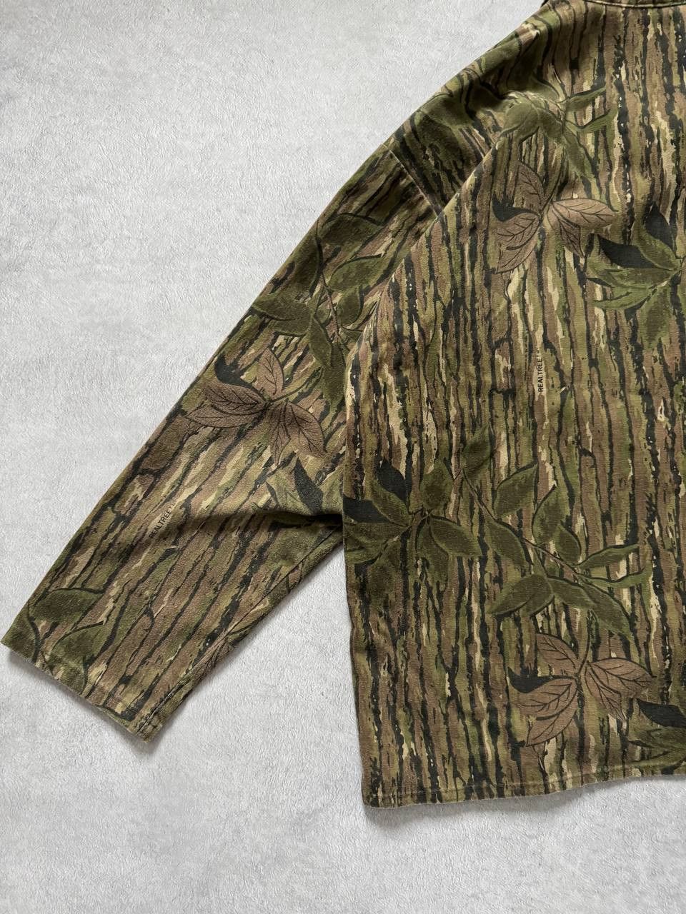 Vintage VINTAGE 90s Spartan Realtree Button Up Shirt Long sleeve Size US L / EU 52-54 / 3 - 4 Thumbnail