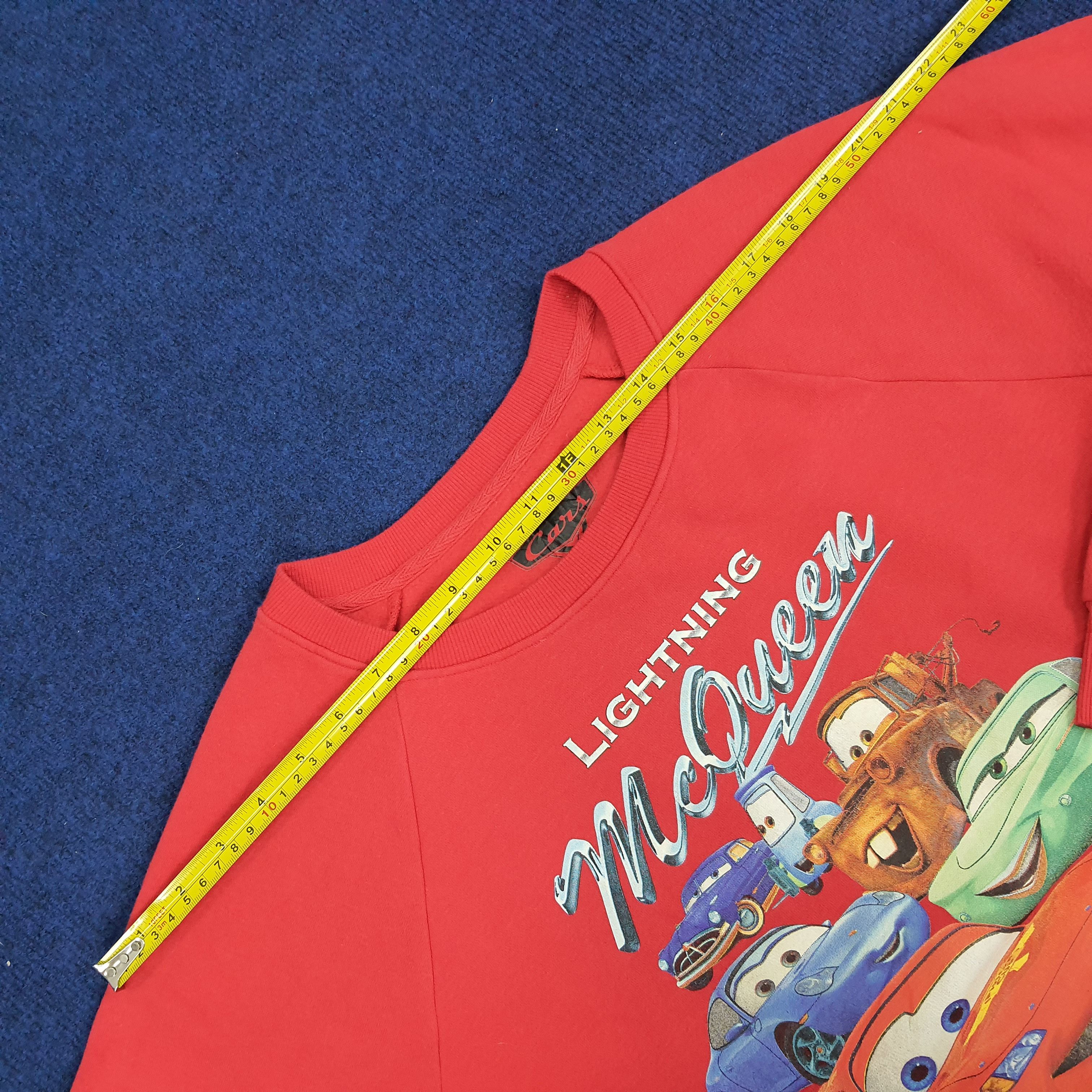 Vintage Vintage Disney Cars Lightning McQueen Movie Sweatshirt Size US M / EU 48-50 / 2 - 9 Thumbnail
