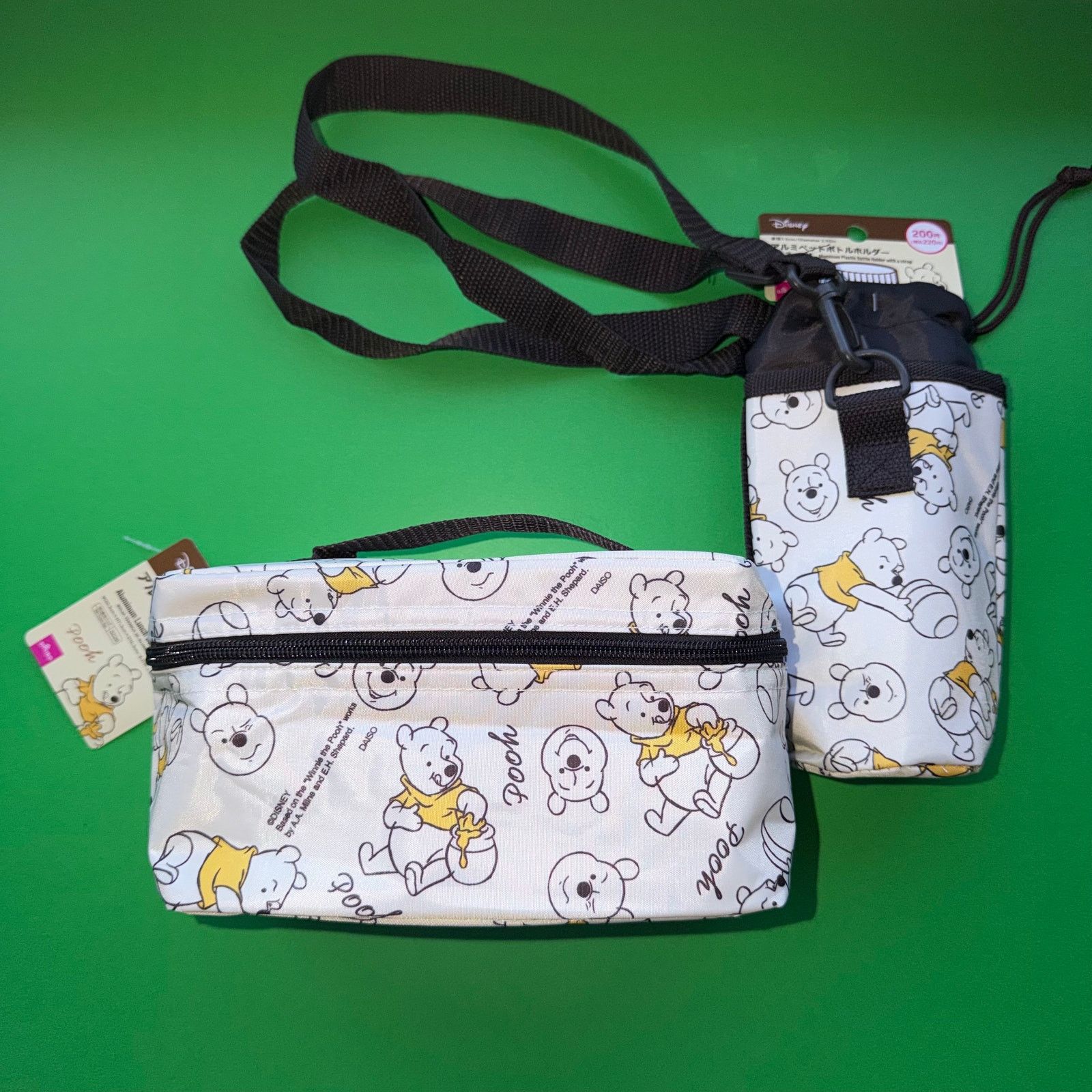 Disney Disney Winnie Pooh Bear Insulated Lunch Bag Tote Drink Japan Size ONE SIZE - 1 Thumbnail