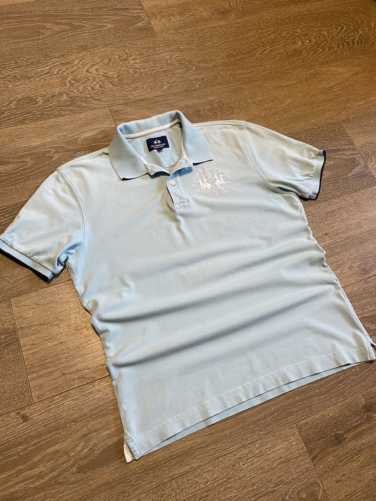La Martina Vintage La Martina Polo T-Shirt Blue Argentino Size US S / EU 44-46 / 1 - 2 Thumbnail