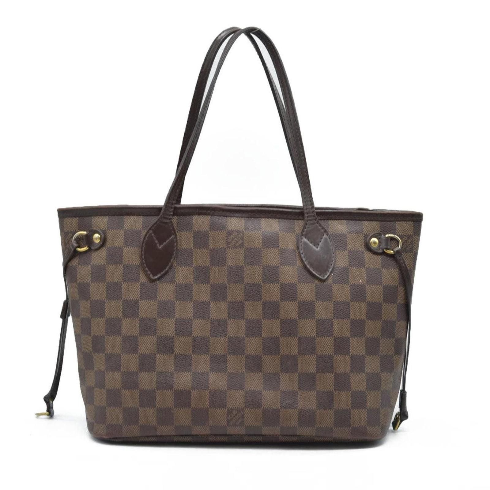 Louis Vuitton $2100 Louis Vuitton Damier Ebene Neverfull PM Size ONE SIZE - 1 Thumbnail
