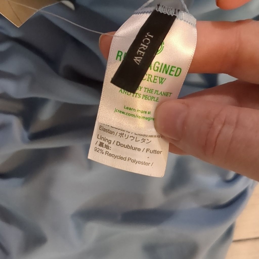 J.Crew J. Crew blue swimsuit size 20 Size ONE SIZE - 4 Thumbnail