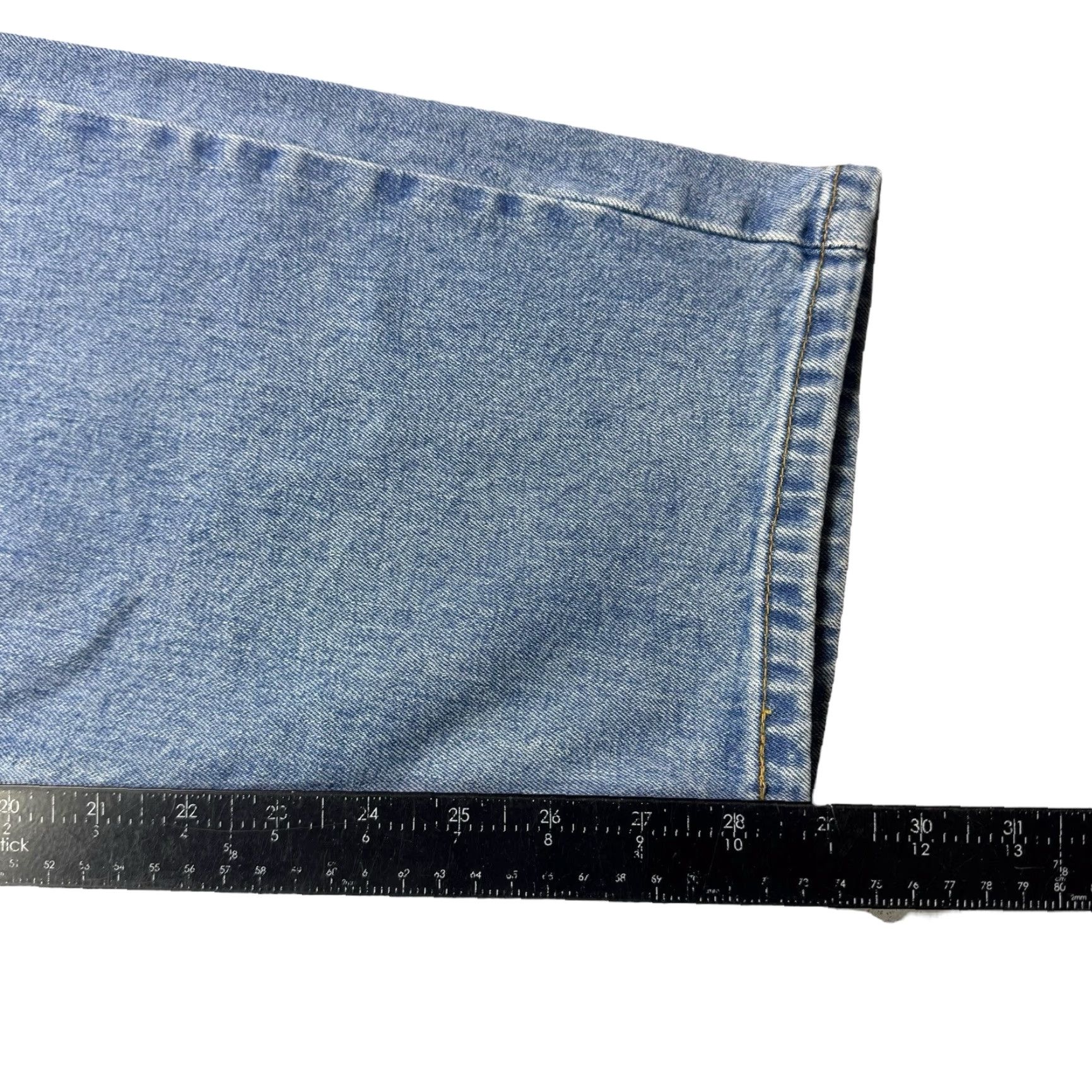 Levi's VINTAGE Levi's 550 Jeans Mens 38x30 Relaxed Fit Baggy Denim Grunge Y2K Midrise Jeans Mens 38 30 Blue 550 Grunge Levi's Size US 38 / EU 54 - 3 Thumbnail