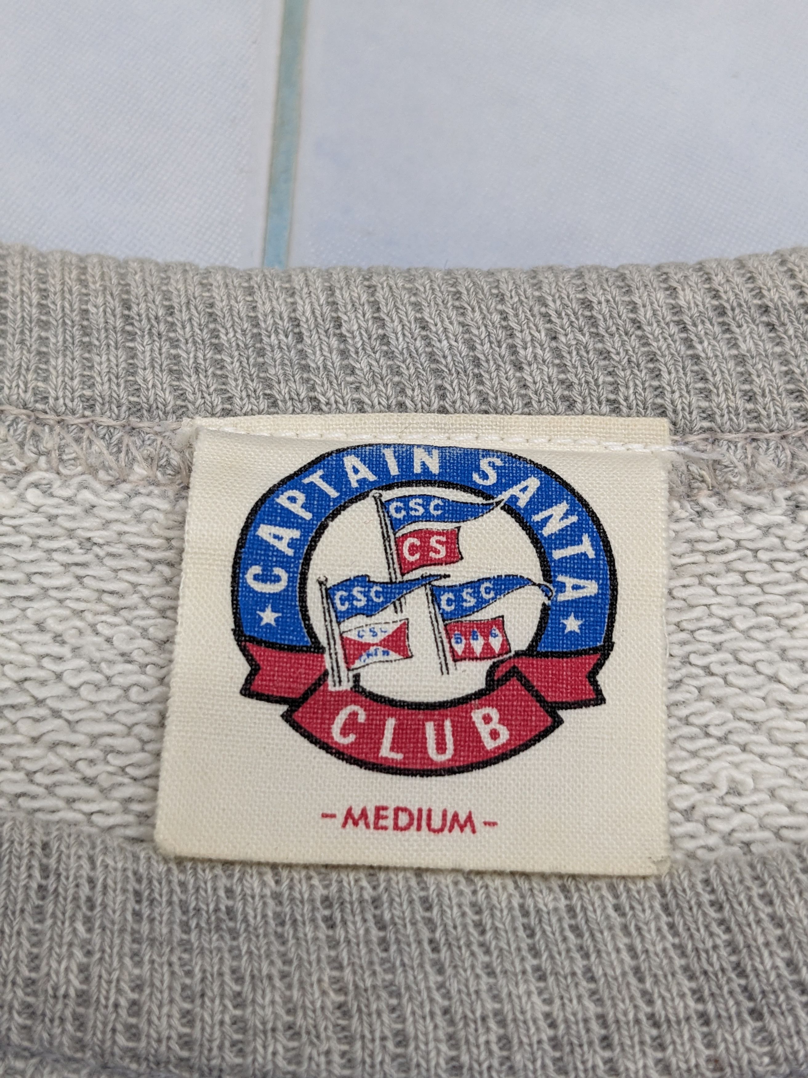 Captain Santors VINTAGE JAPANESE BRAND CAPTAIN SANTA CLUB SWEATSHIRT Size US M / EU 48-50 / 2 - 11 Thumbnail