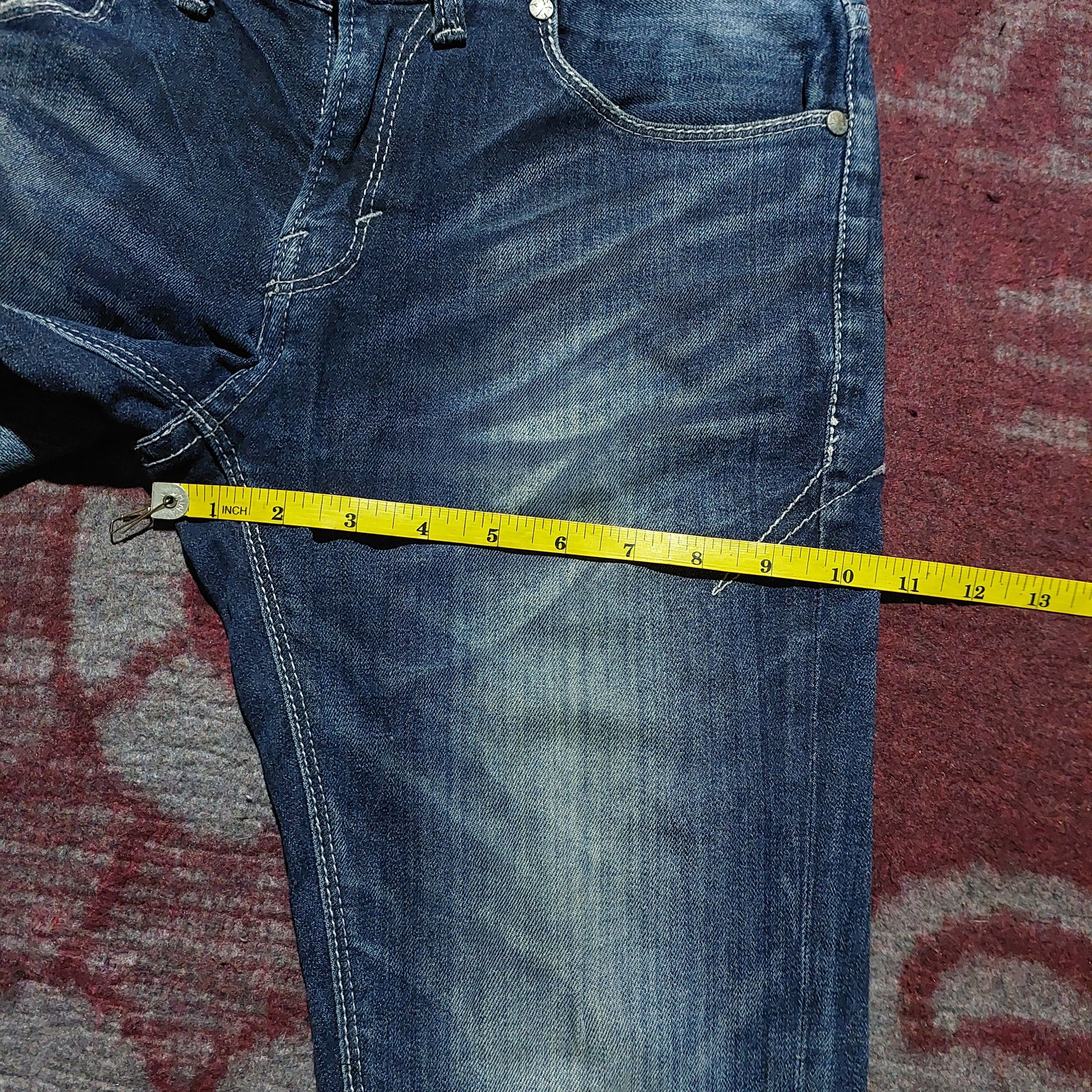 GOSTAR DE FUGA FUGA Stretch blue Faded Jeans Size US 30 / EU 46 - 15 Thumbnail