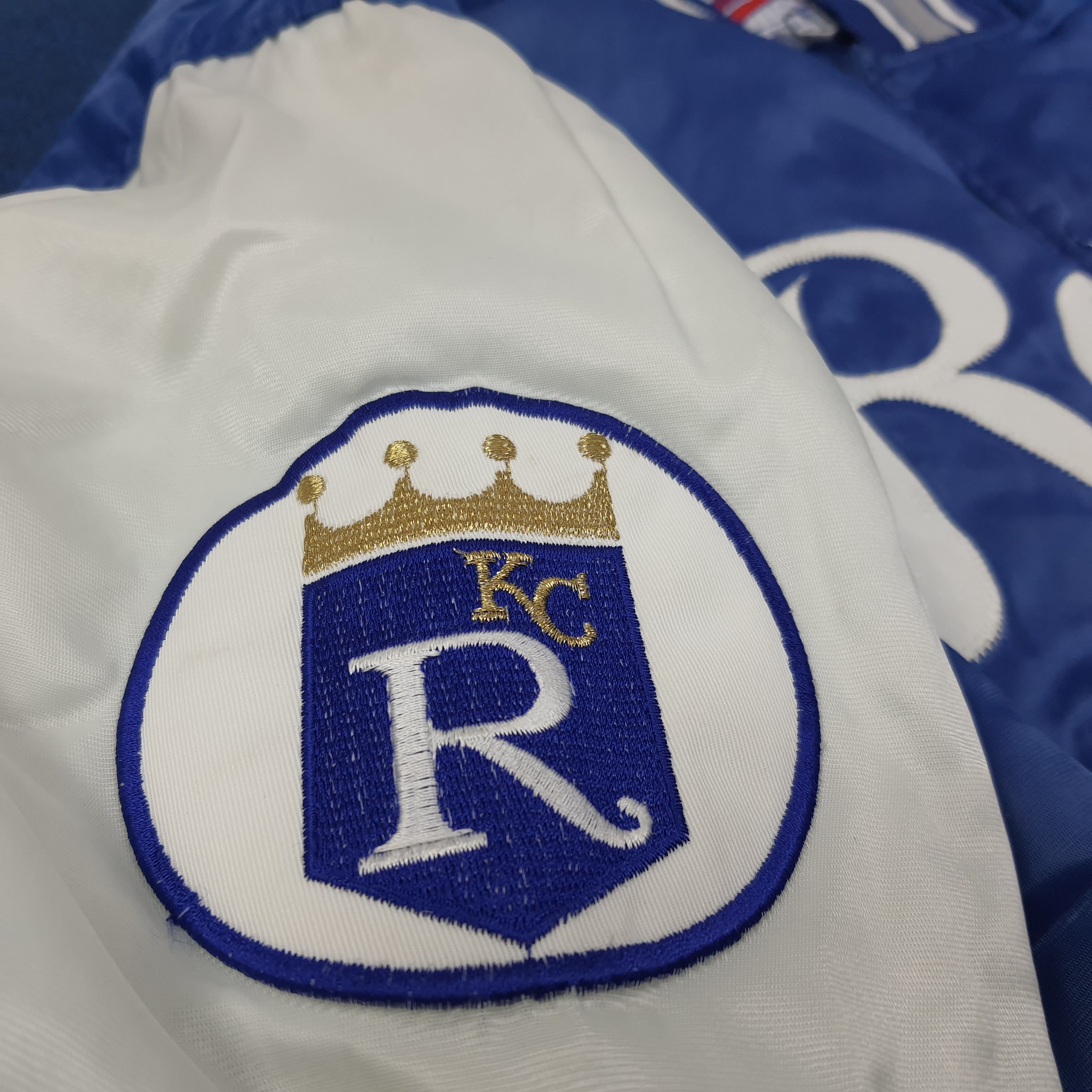 Starter Vintage Starter MLB Royals Varsity Jacket C262N26 Size US XXL / EU 58 / 5 - 5 Thumbnail