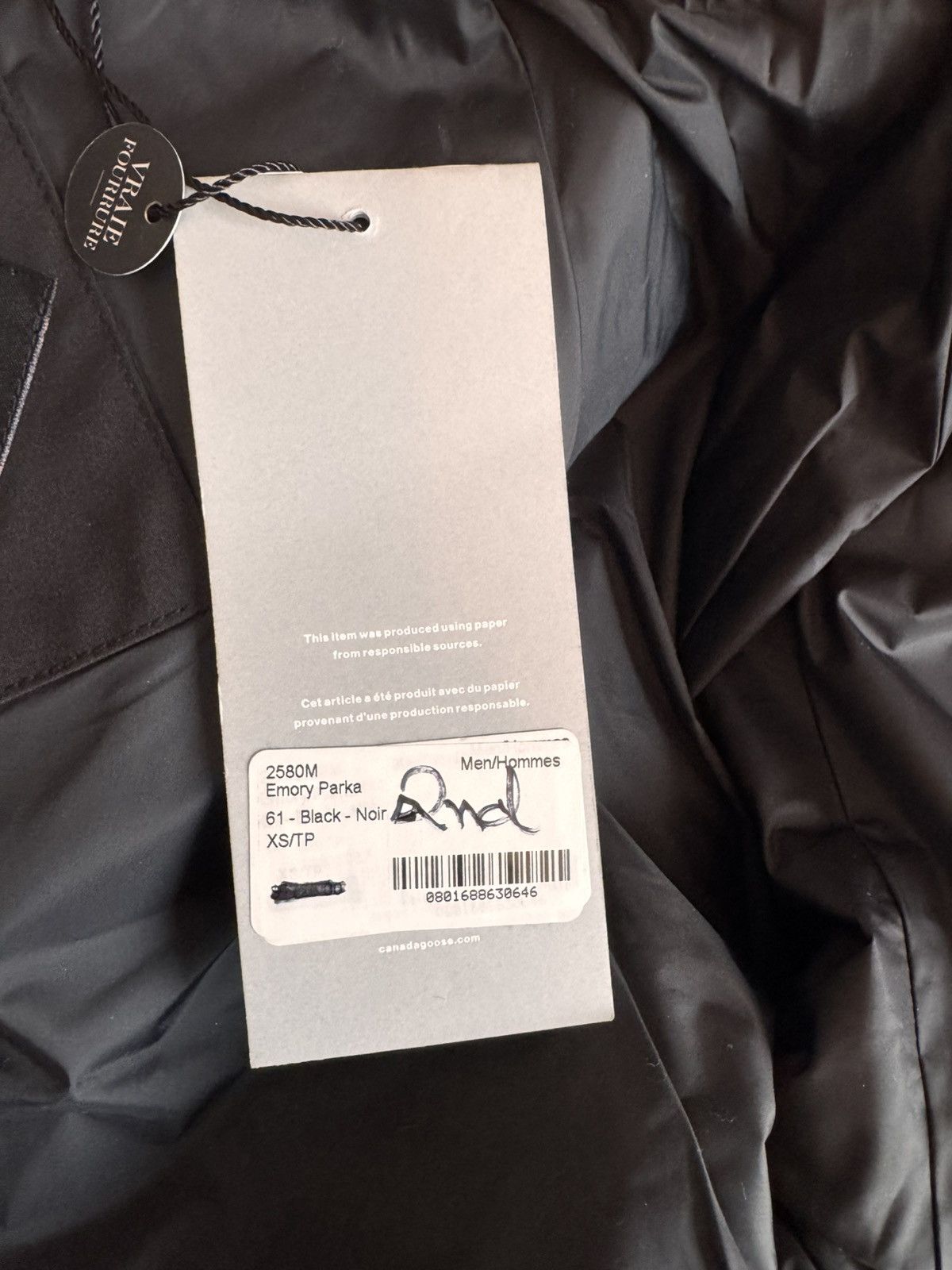 Canada Goose 🆕Canada Goose Emory men Parka, size XS Size US XS / EU 42 / 0 - 8 Thumbnail
