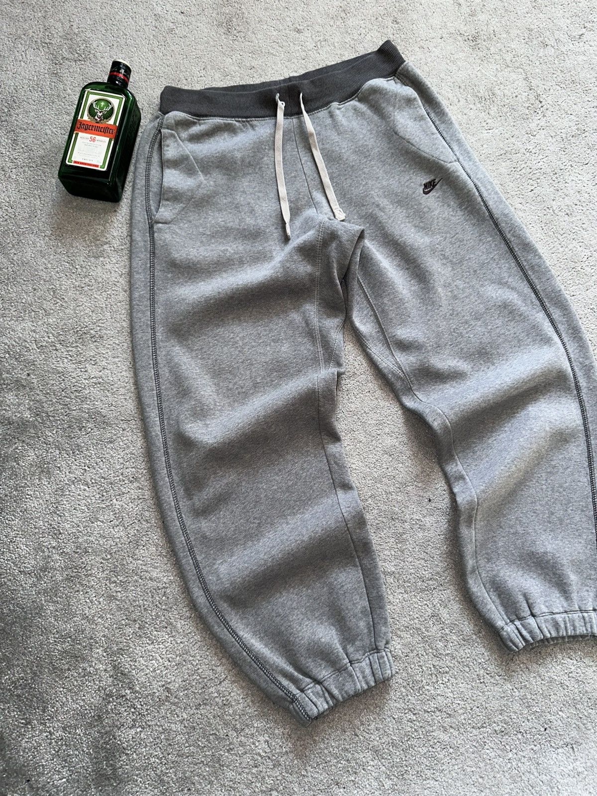 Nike Nike Baggy Sweatpants Swoosh Rap Hip Hop Size US 32 / EU 48 - 3 Thumbnail