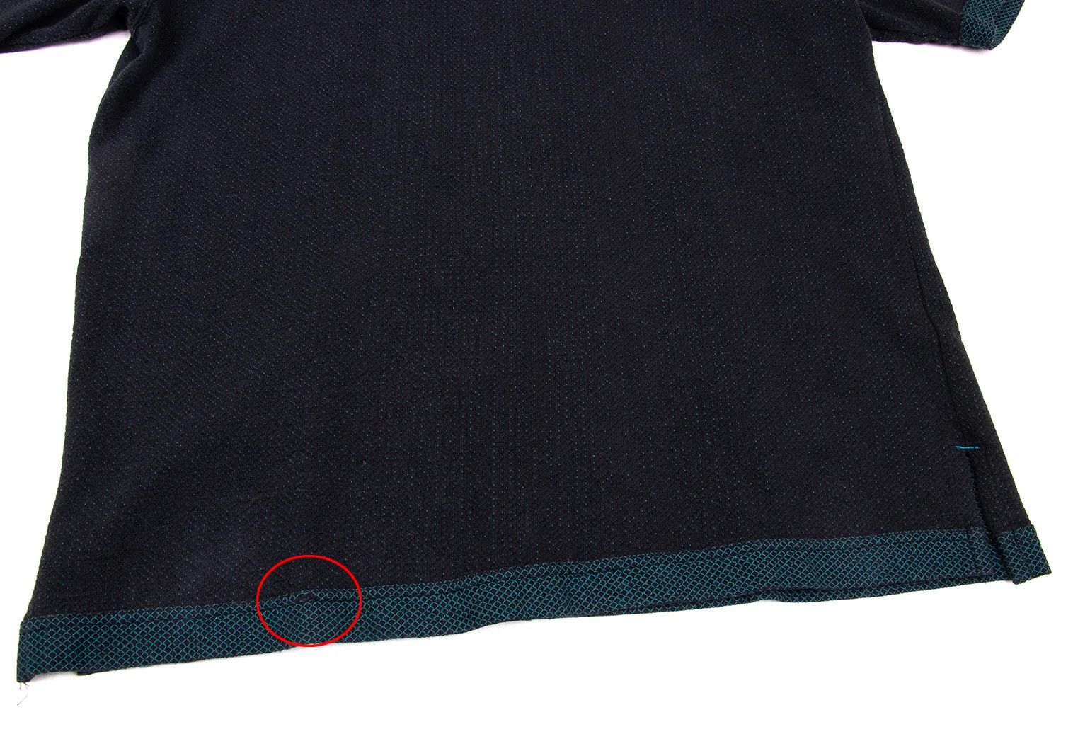 Issey Miyake Inside Stitch Design Polo Shirt in Dark Navy Size US S / EU 44-46 / 1 - 9 Thumbnail