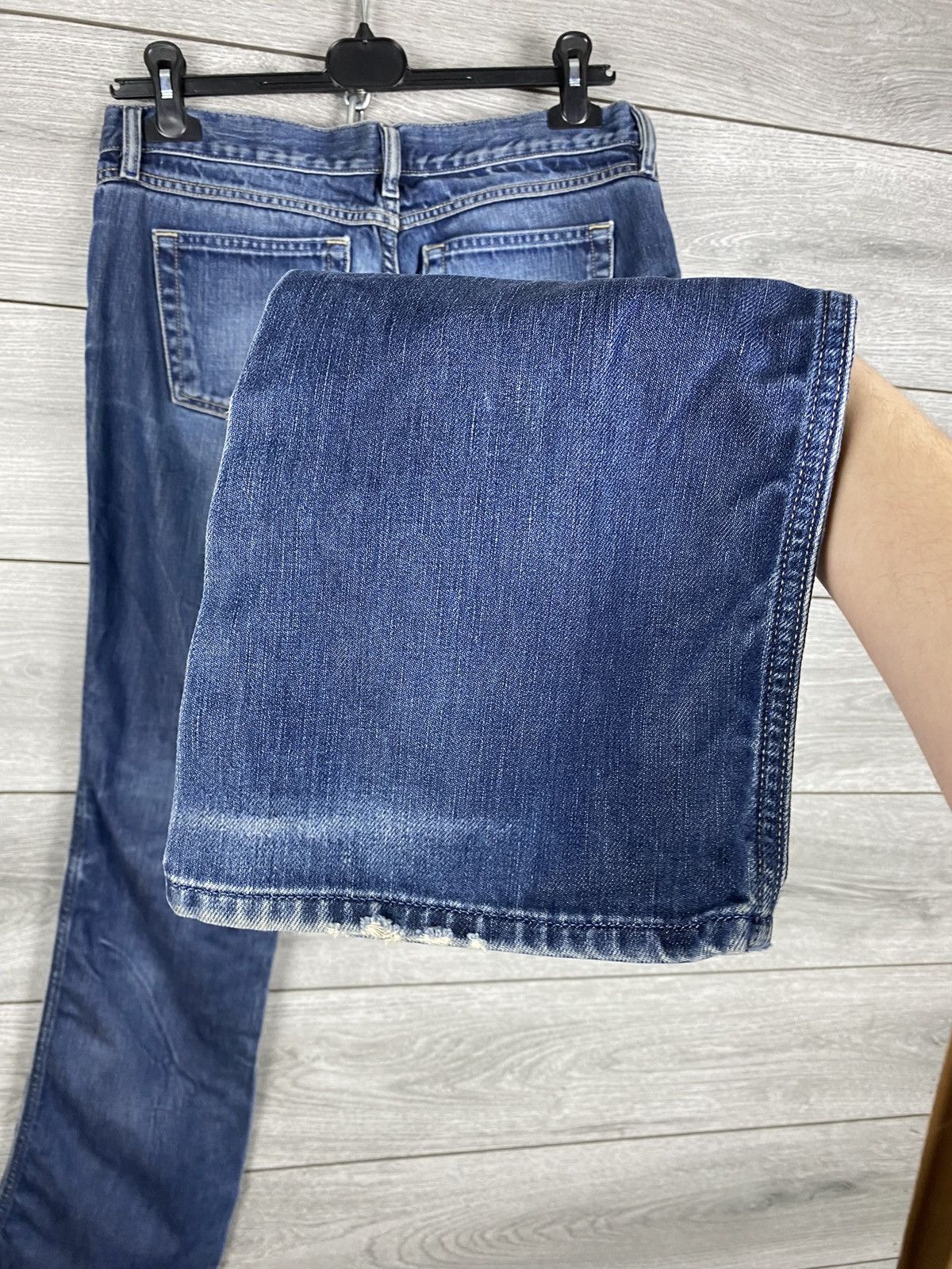 Diesel Womans Avant Garde Diesel Bell-Bottom Flared Japanese Jeans Size 30" / US 8 / IT 44 - 13 Thumbnail