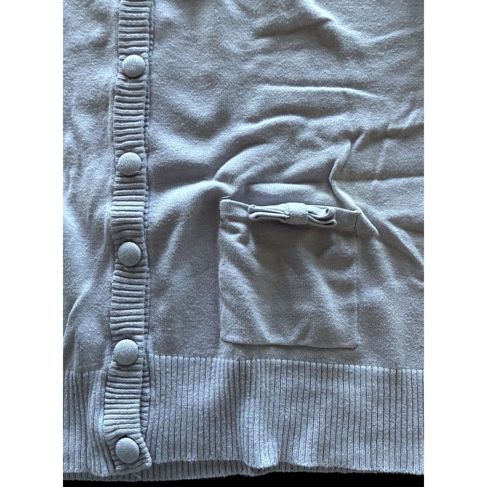 Vintage Grace Elements cardigan Womens Cardigan Medium Pink Silk Blend with Pockets Button Up Size M / US 6-8 / IT 42-44 - 4 Thumbnail