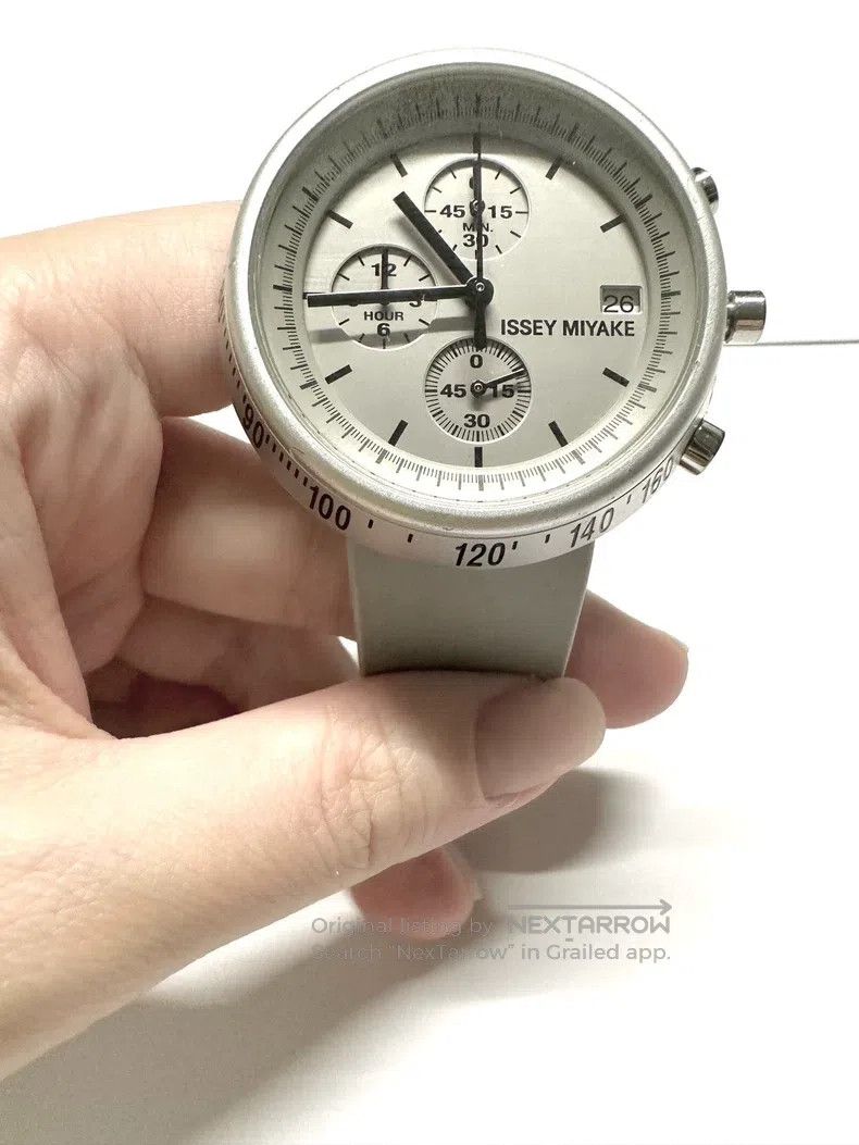 Issey Miyake Issey Miyake Silver Quartz Watch Size ONE SIZE - 1 Thumbnail